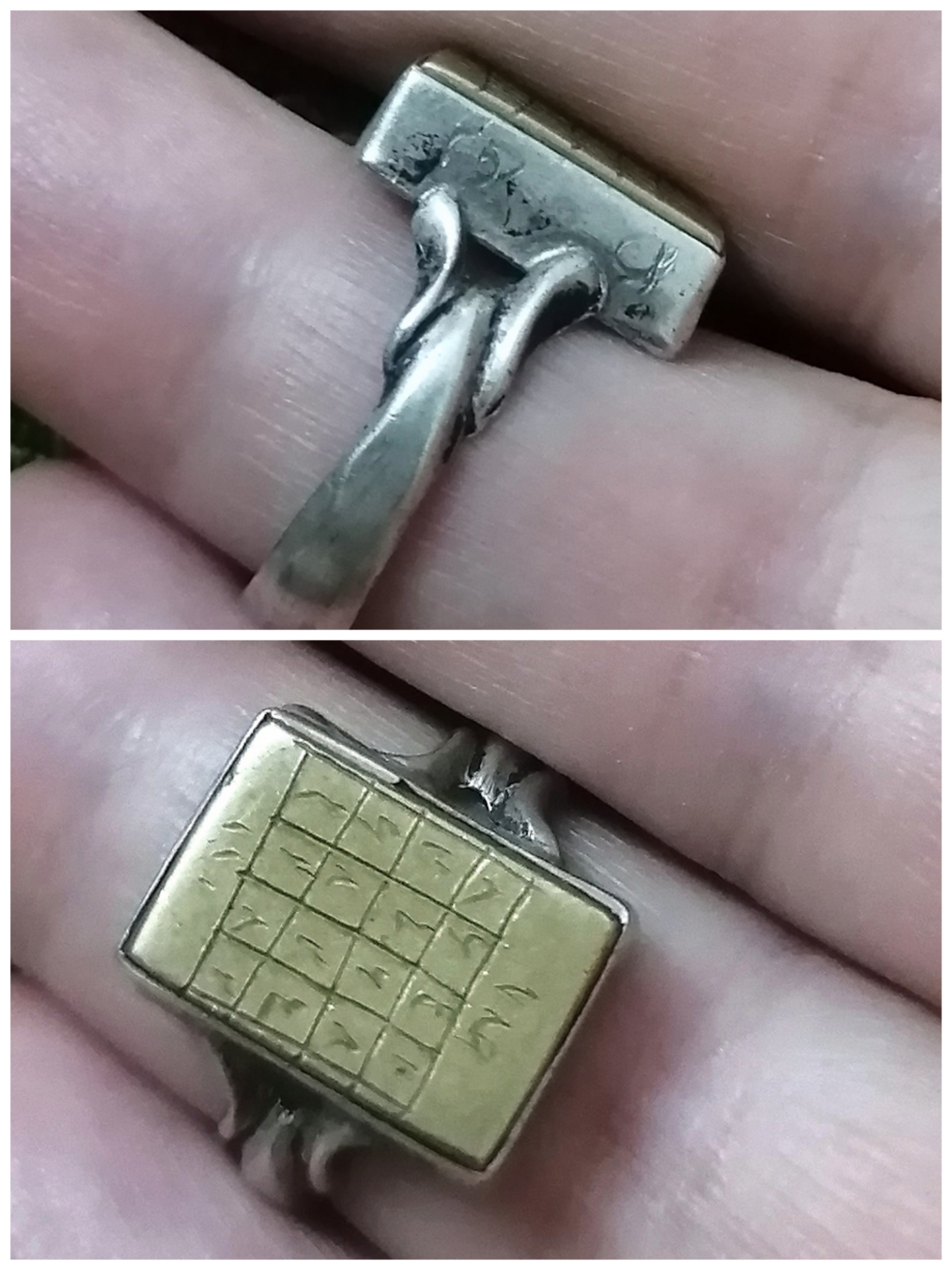 انگشتر نقره قدیمی