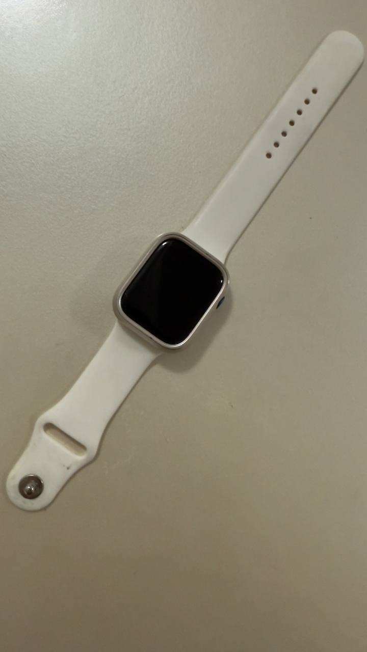 اپل واچ سری 7 سایز 45 باتری 95 رنگ سرمه ای