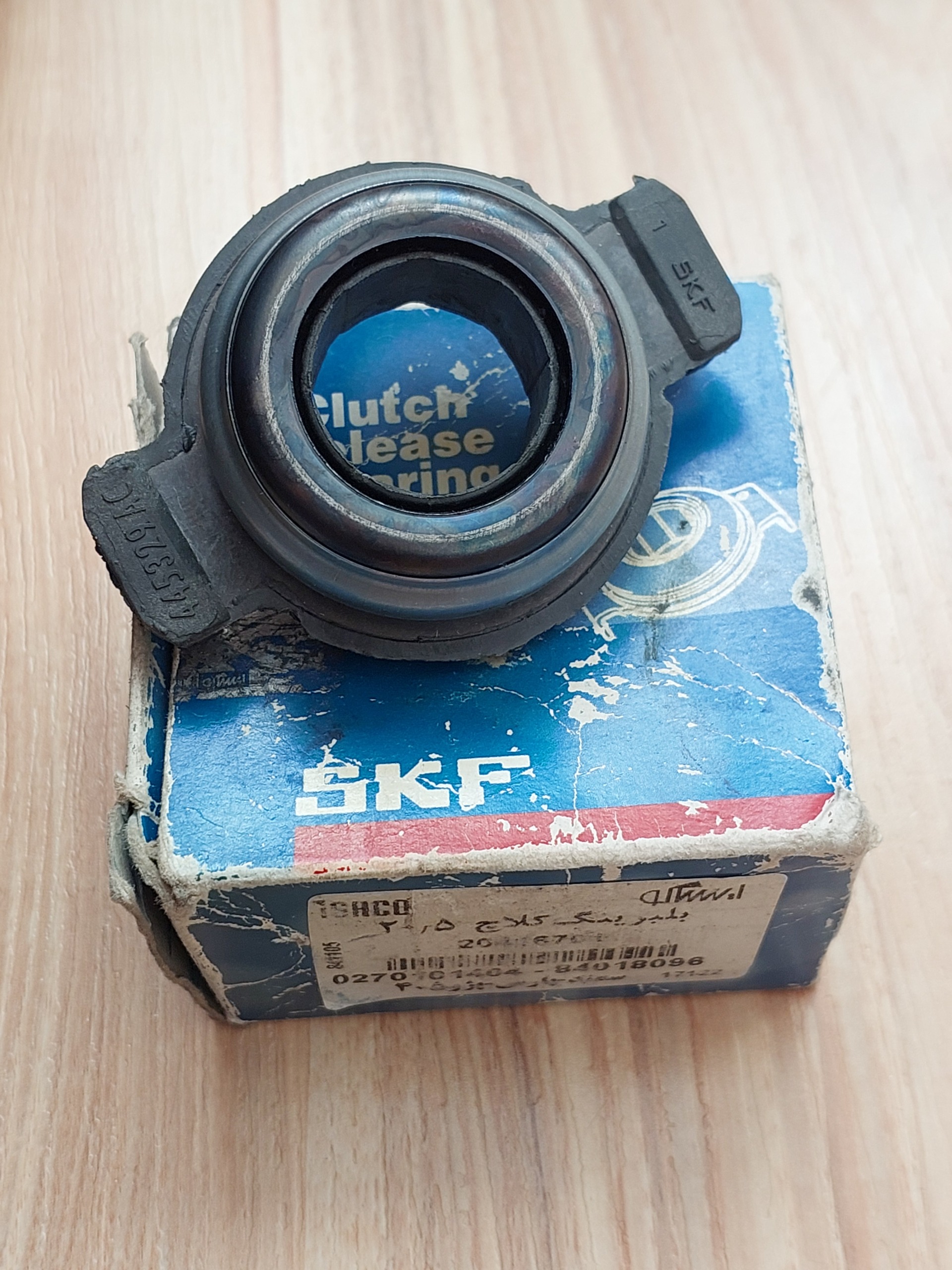 بلبرینگ کلاچ تخم مرغی پژو 206 و 405 اورجینال skf