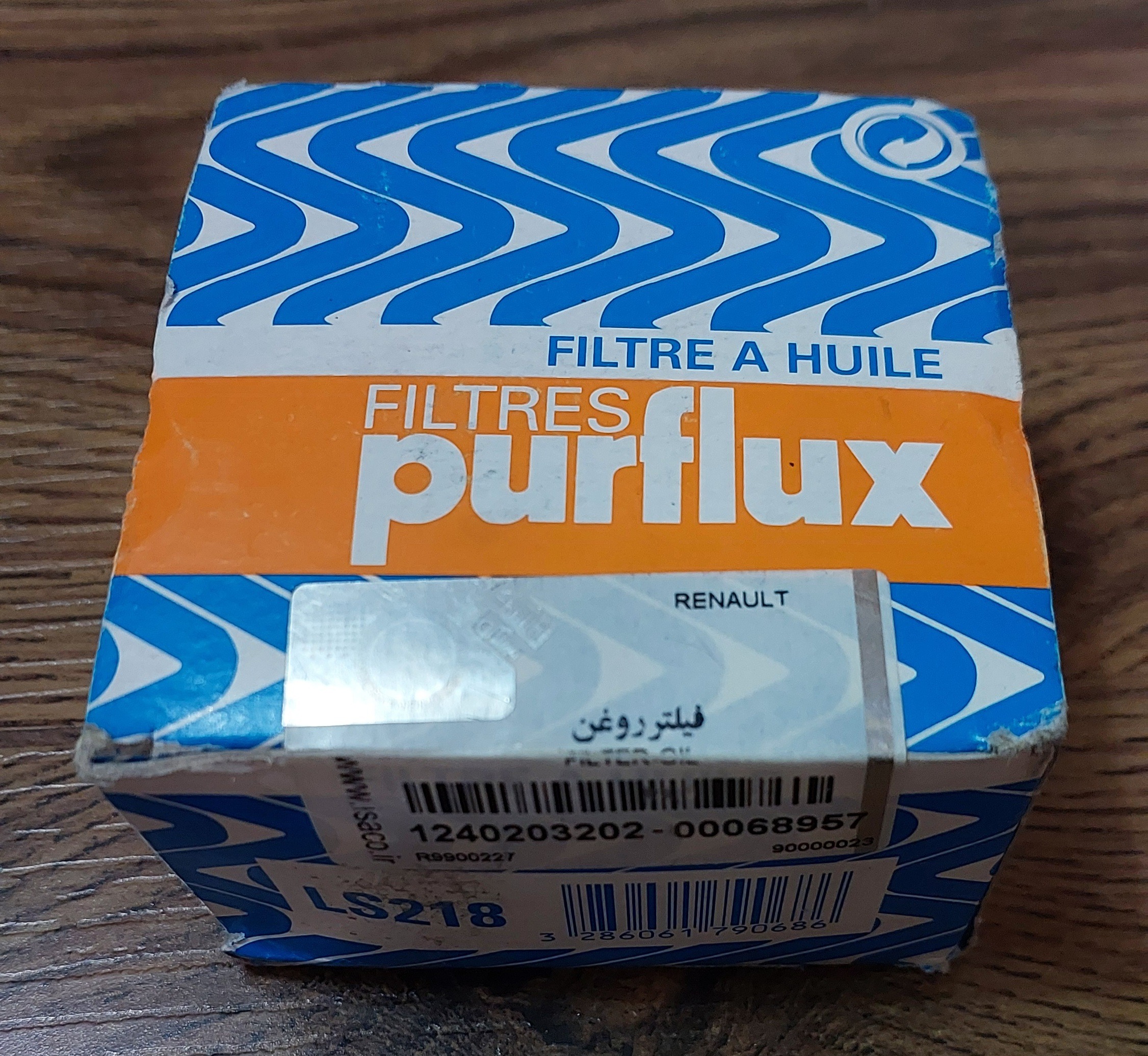 فیلتر روغن موتور رنو النودL90 مگان ساندرو اورجینال