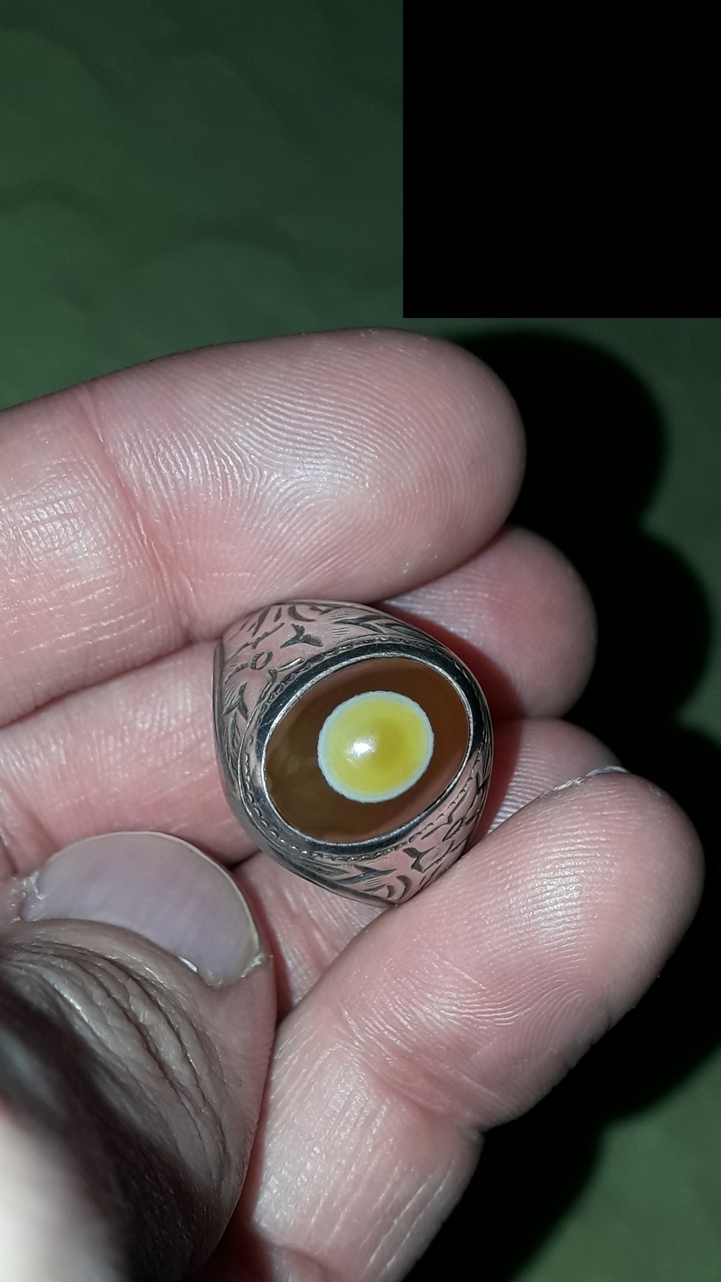 انگشتر قدیمی نقره باباقوری روزگاری مال اینحرفها