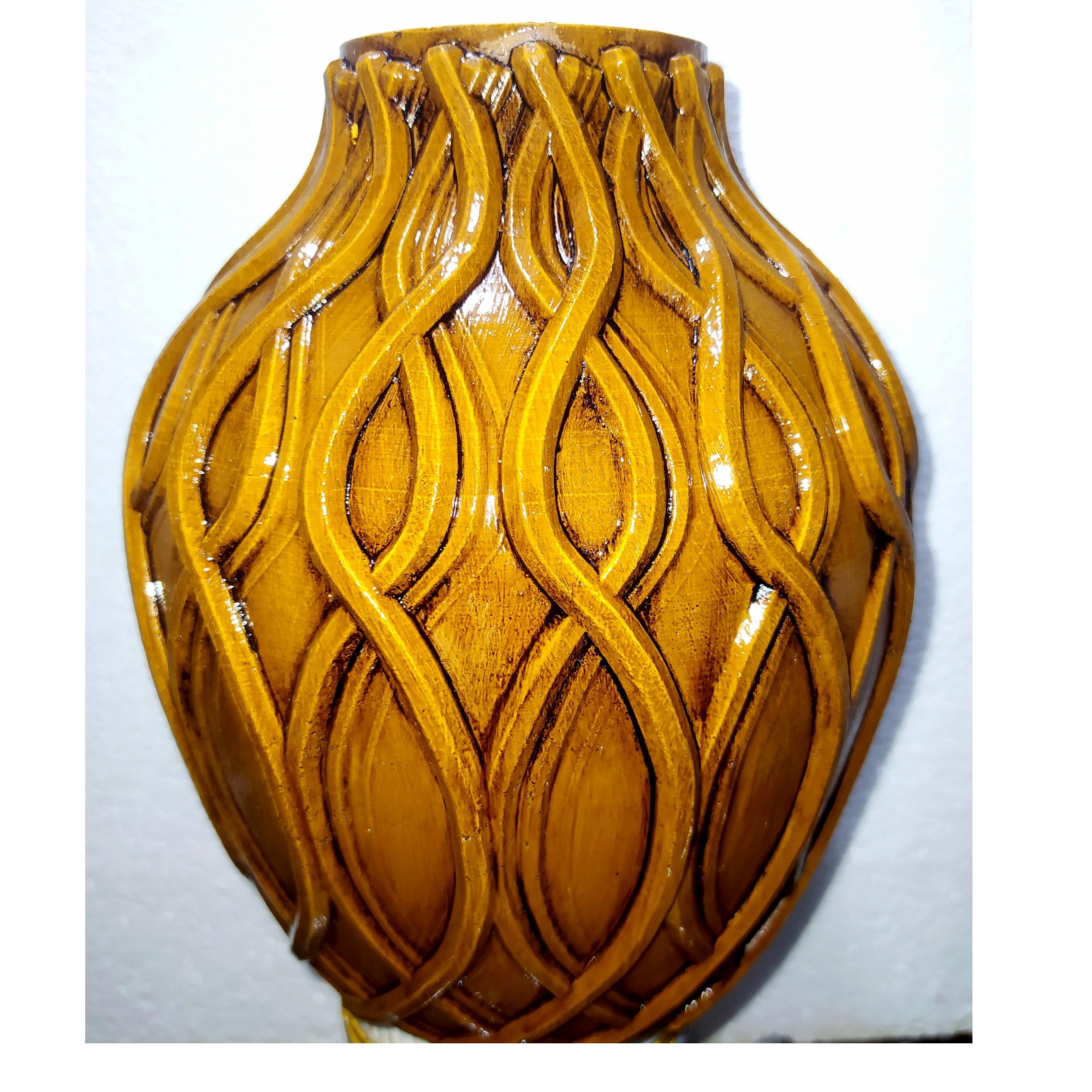 گلدان دکوری سنگ مصنوعی اهورا