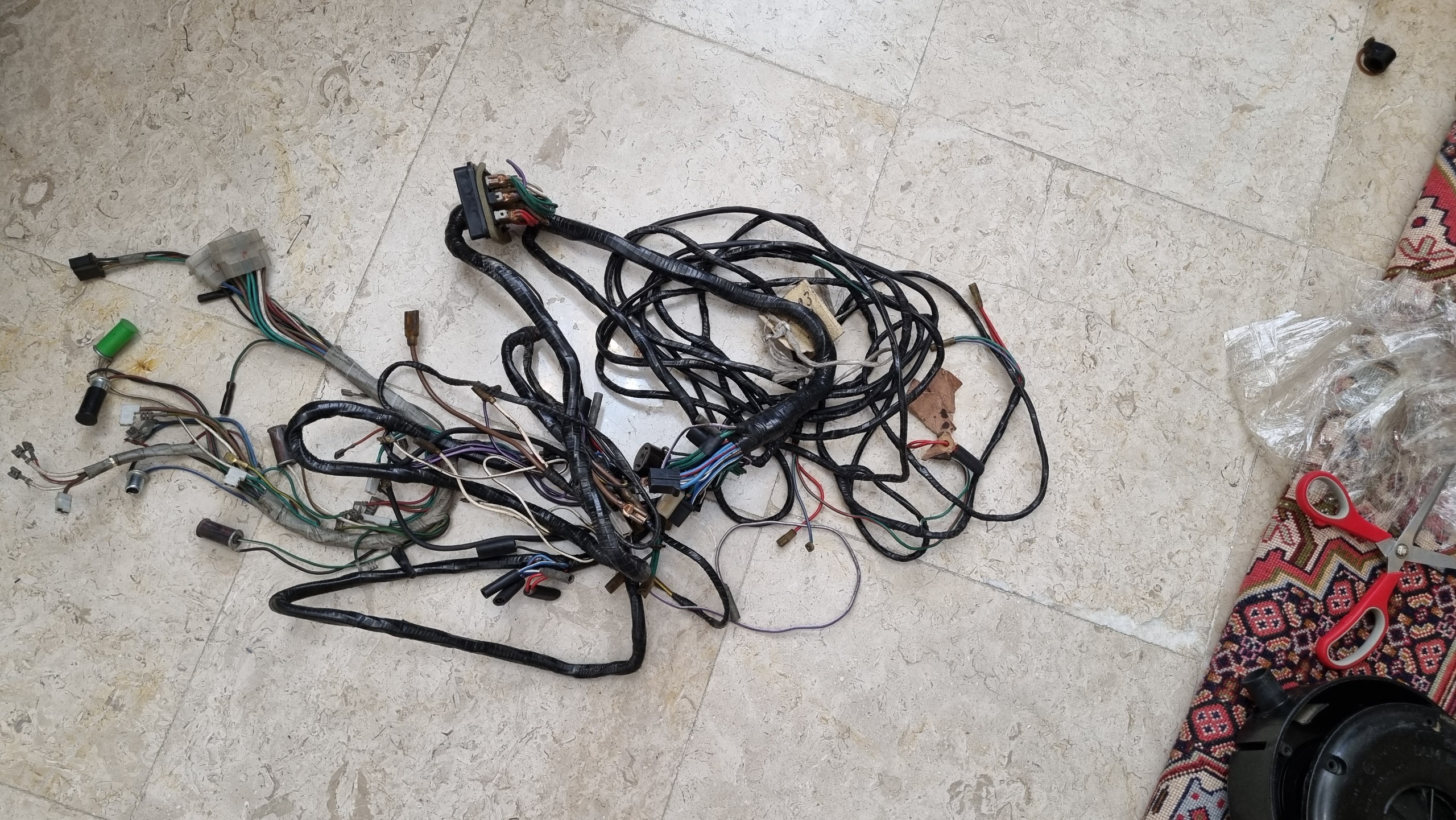 سیم کشی کامل پیکان 48تا 50