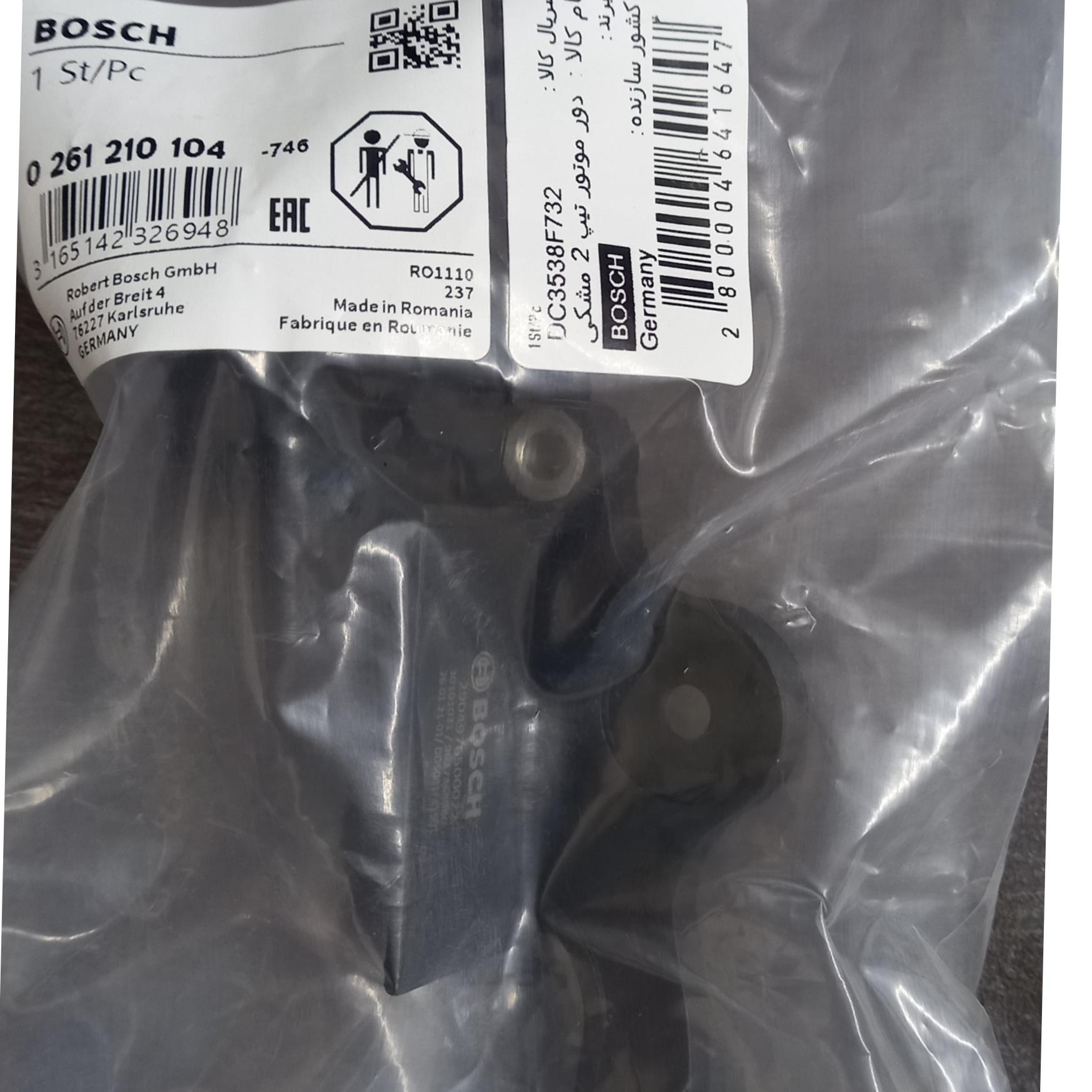 سنسور دور موتور پژو 206 مشکی بوش اورجینال