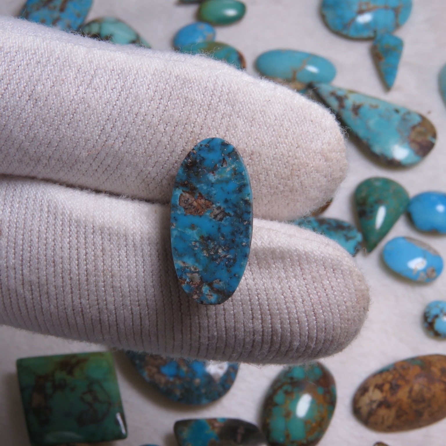 فیروزه آبی درجه 1 نیشابوری اصل با ضمانت