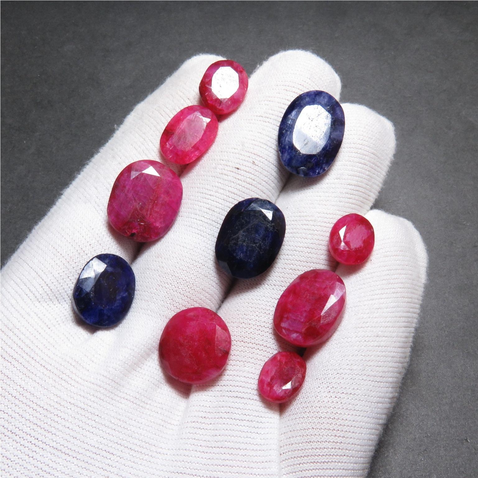 پک 117قیراطی یاقوت هندی سنگ معدنی