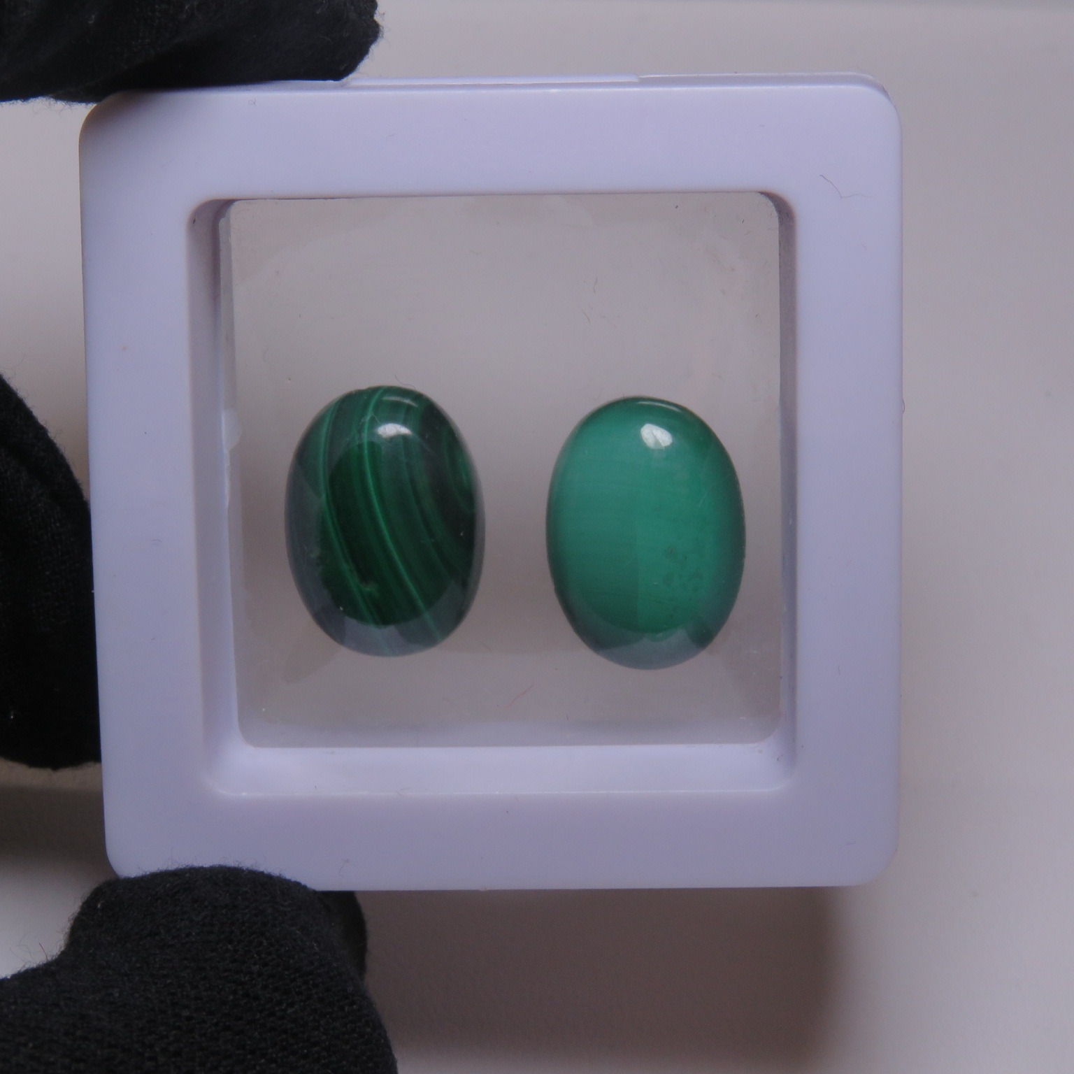 پک 2 عددی مالاکیت معدنی 5.6 گرم