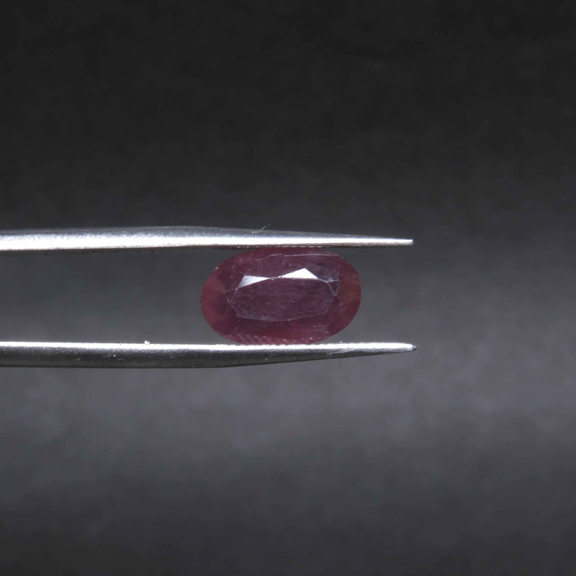 یاقوت سرخ آفریقایی دونه اناری معدنی با ضمانت