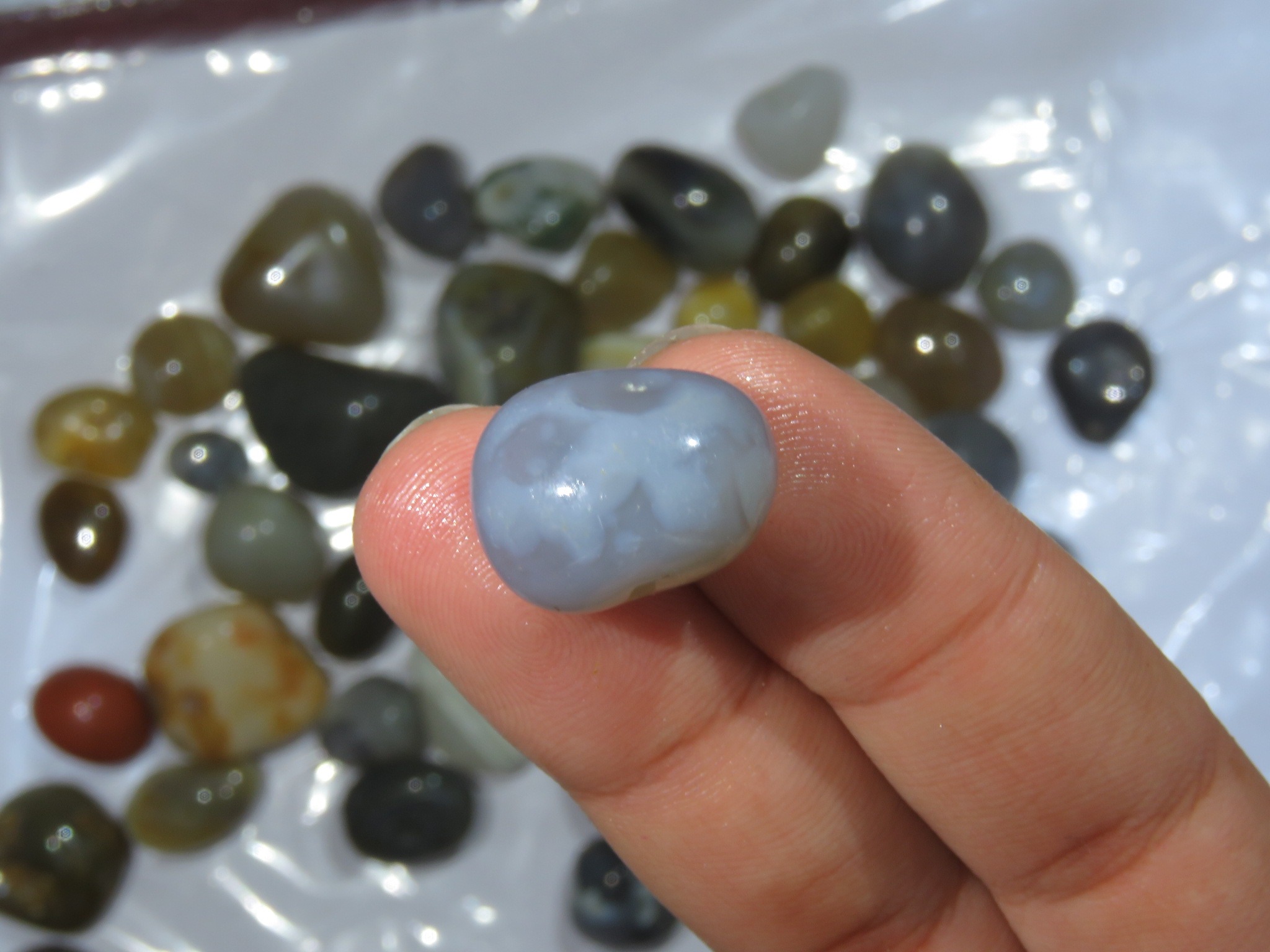 عقیق سلیمانی 5 گرم طبیعی و بدون بهسازی