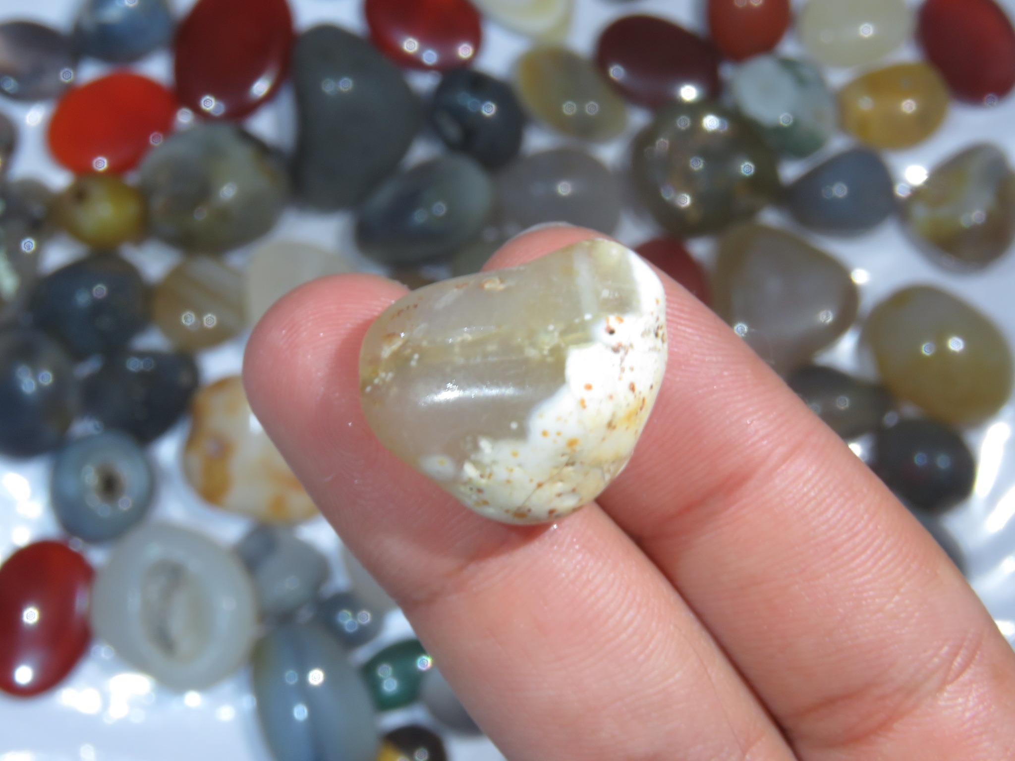 عقیق سلیمانی 9.3 گرم طبیعی و بدون بهسازی