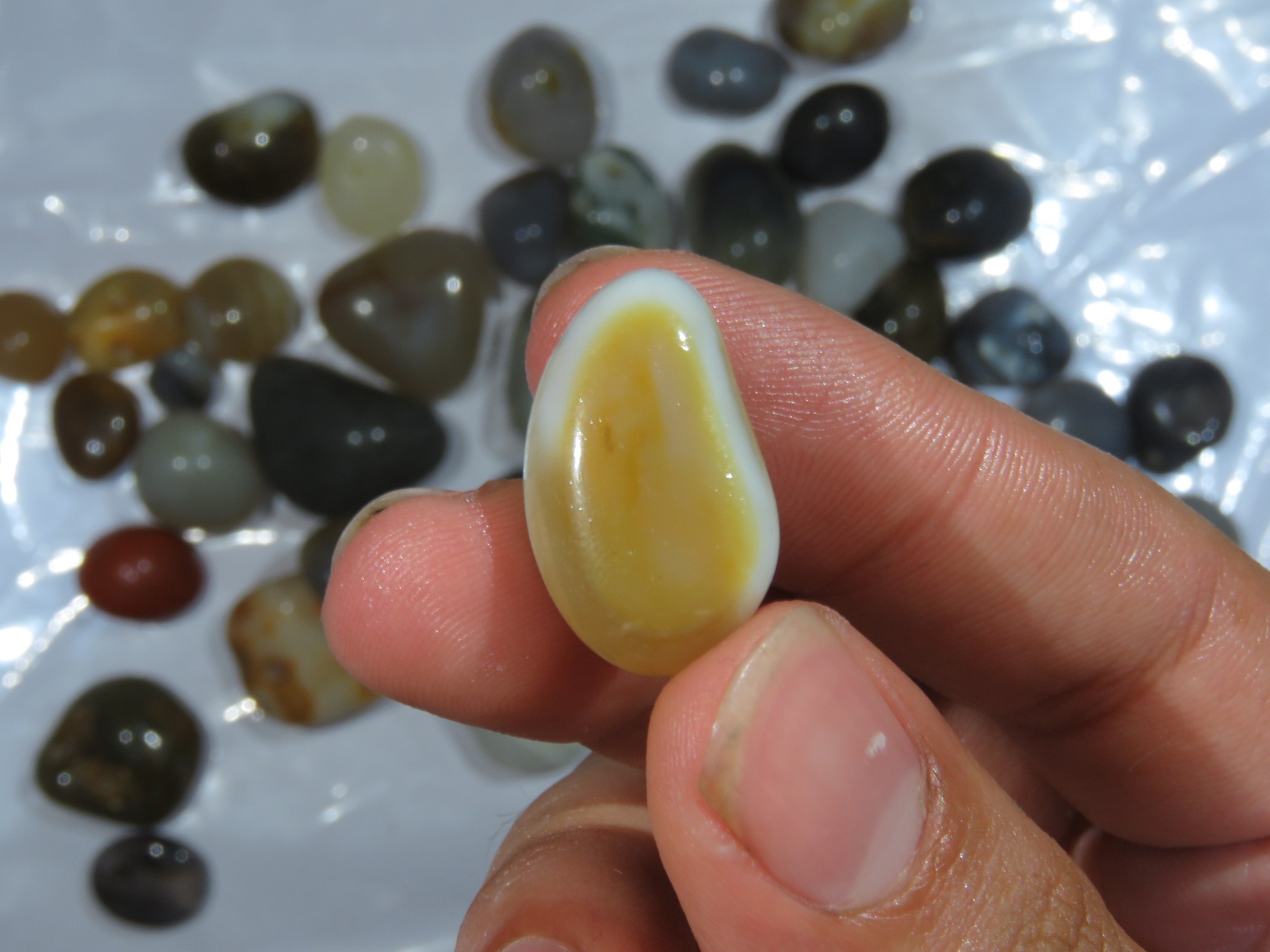 عقیق سلیمانی گرم طبیعی و بدون بهسازی