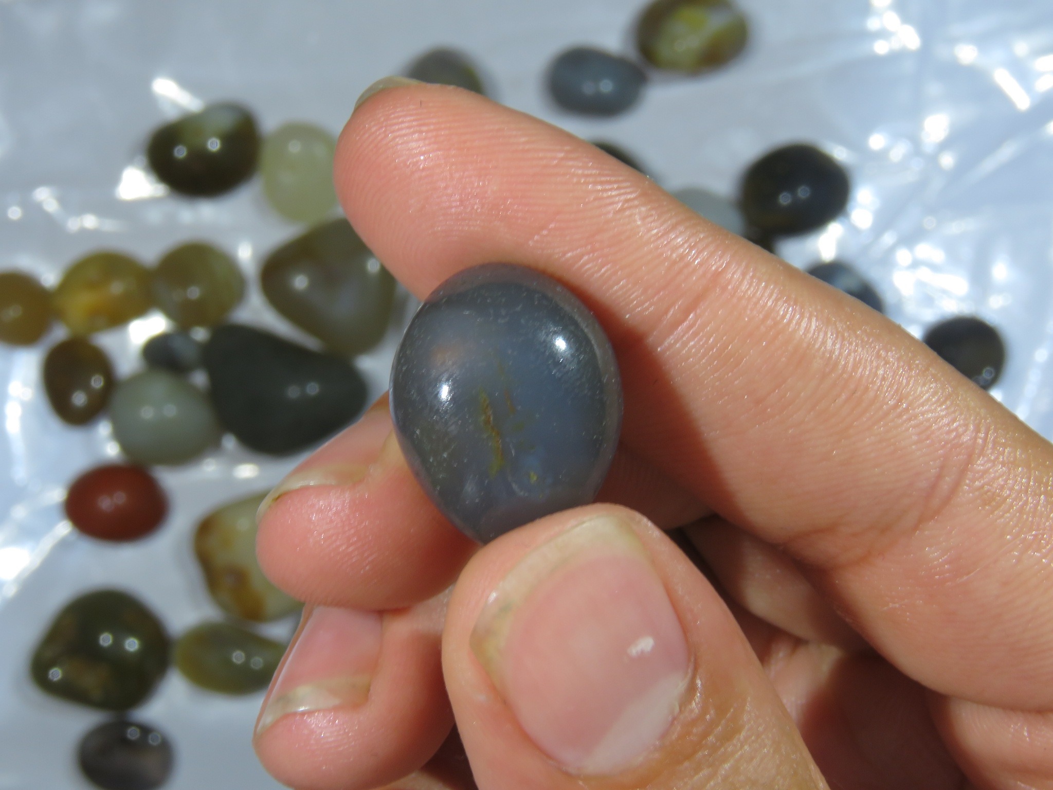 عقیق سلیمانی 6.6 گرم طبیعی و بدون بهسازی