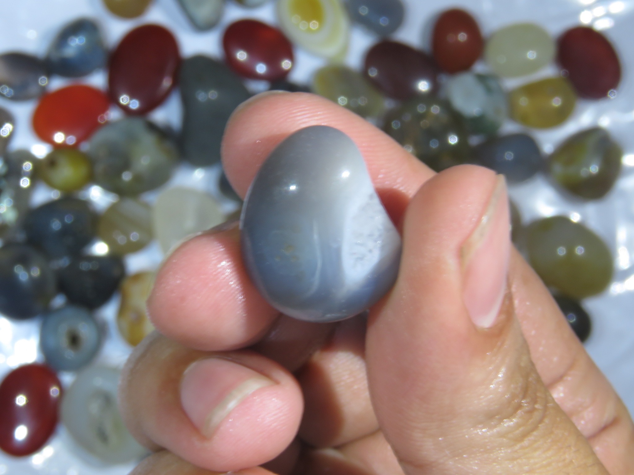 عقیق کبود کلسیت