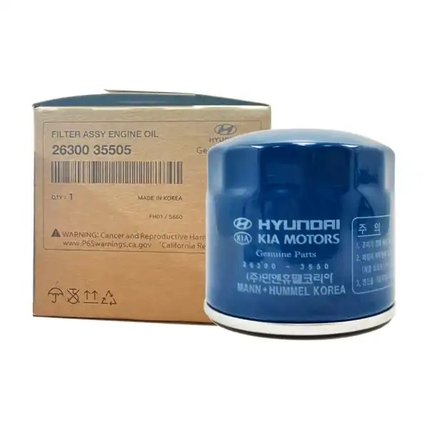 فیلتر  هیوندای و کیا جنیون پارتس کد 26300/35505
