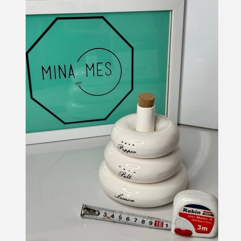 آبلیمو ریز و نمکدان سرامیکی