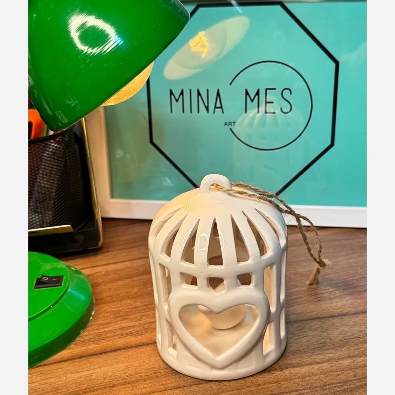 جاشمعی قفس سرامیکی