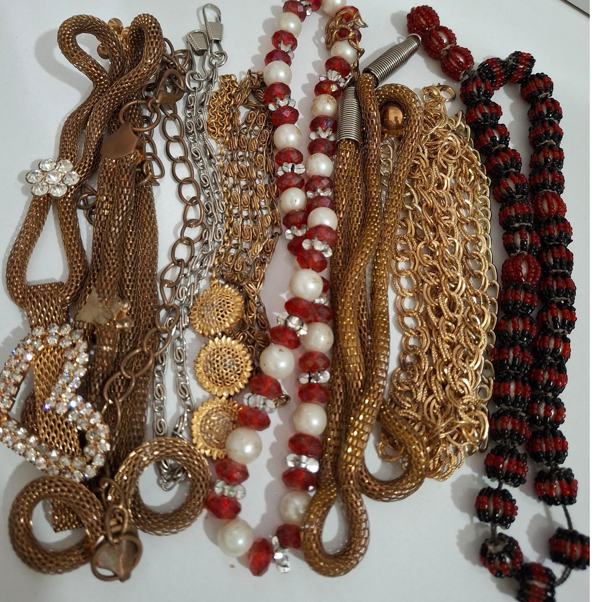 7 عدد زنجیر گردنبند قدیمی