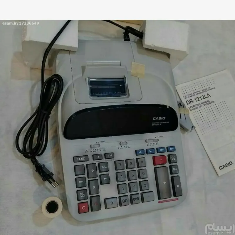 ماشین حساب کاسیو DR-1212 LA CASIO