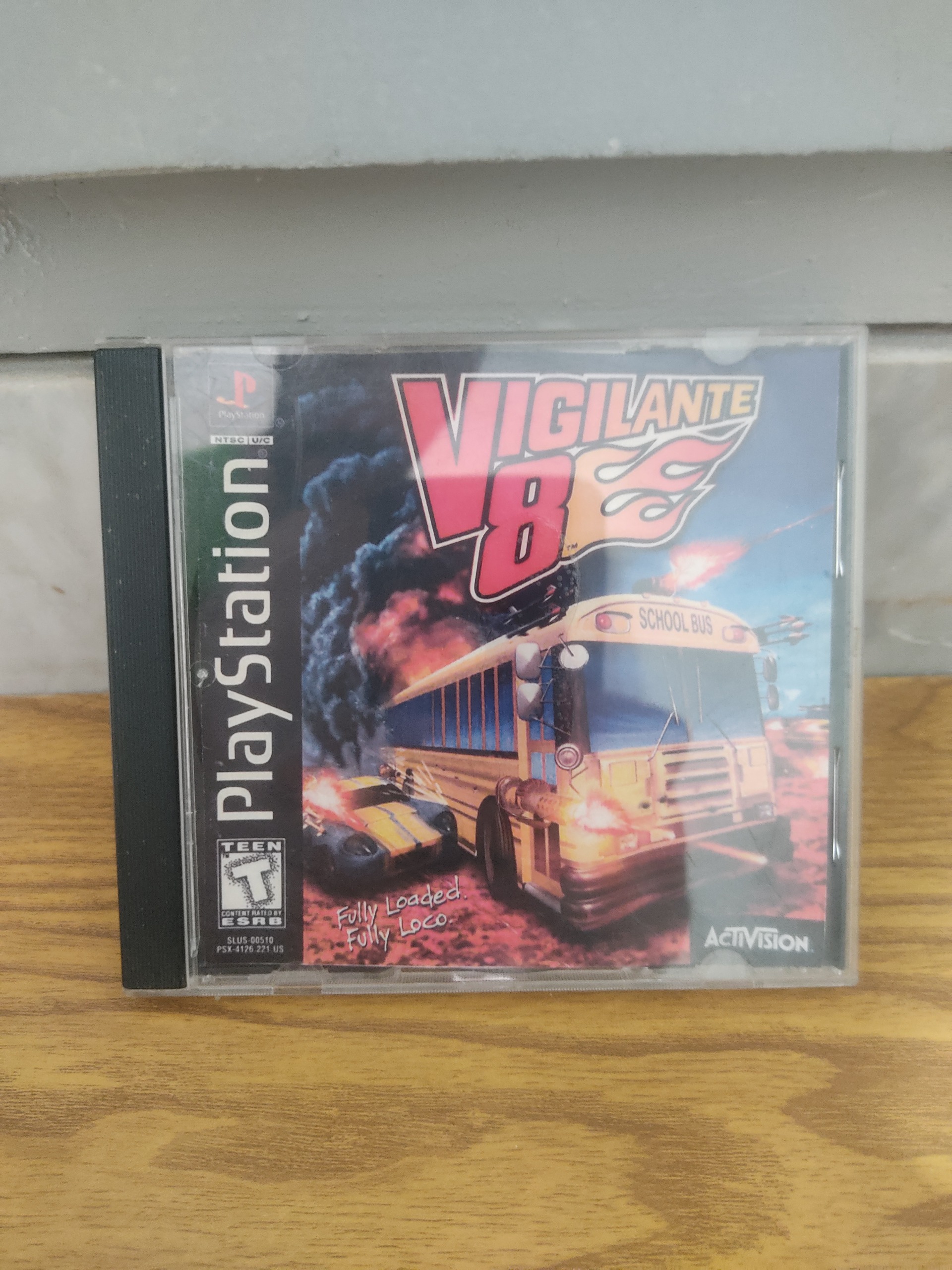 بازی ماشین جنگی vigilante ps1 رایتی