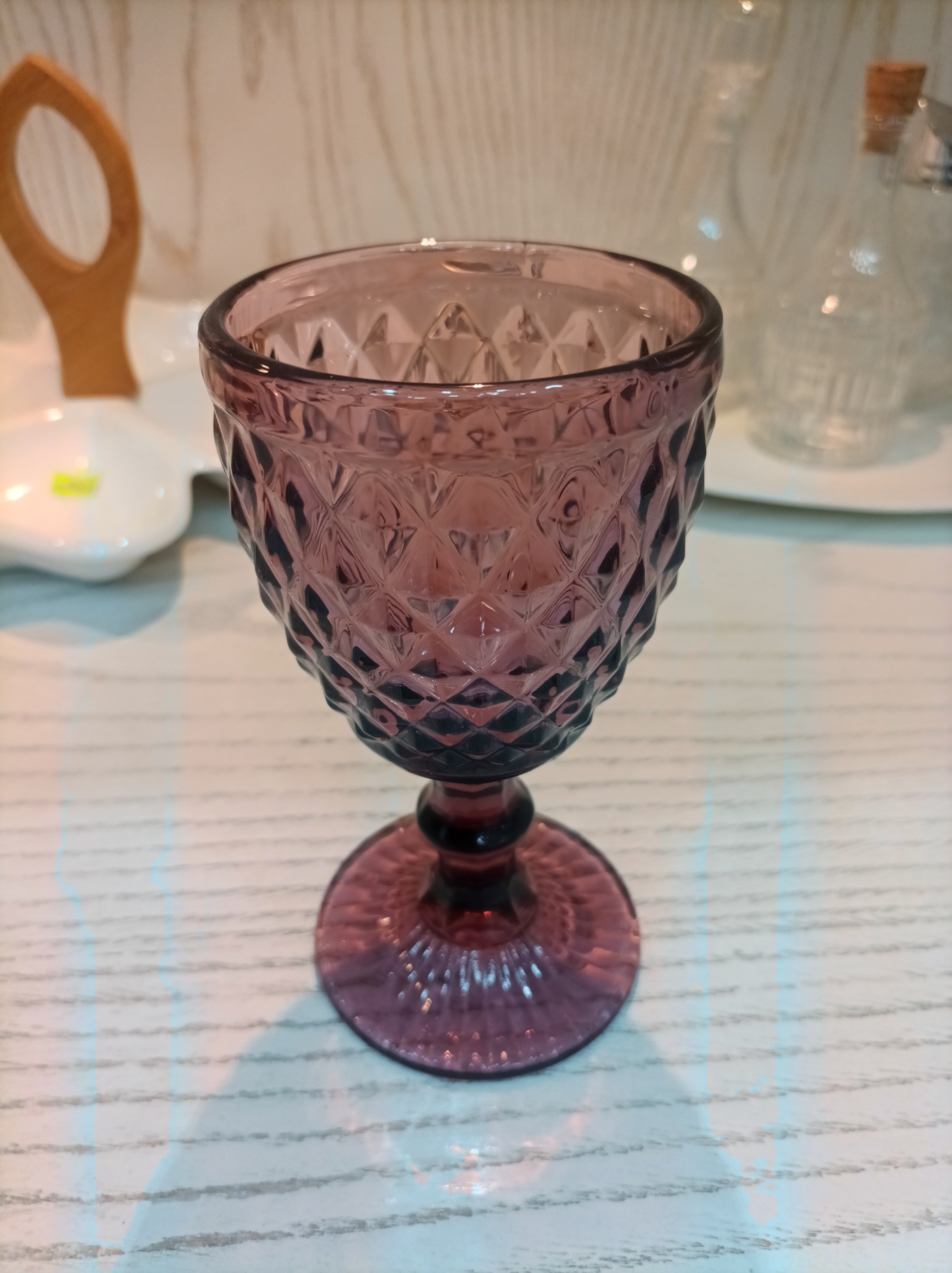 جام گیلاسی طرح لوزی