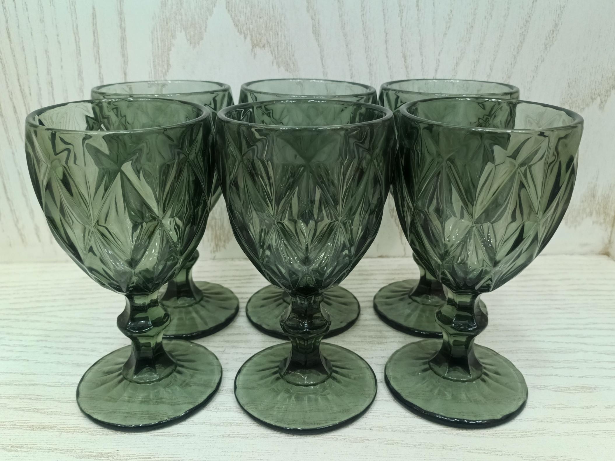 جام گیلاسی طرح الماس کد AL124G