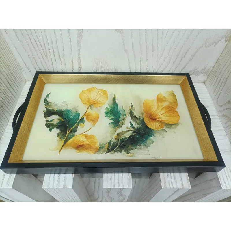 سینی دکوراتیو کدGk004 سایز بزرگ