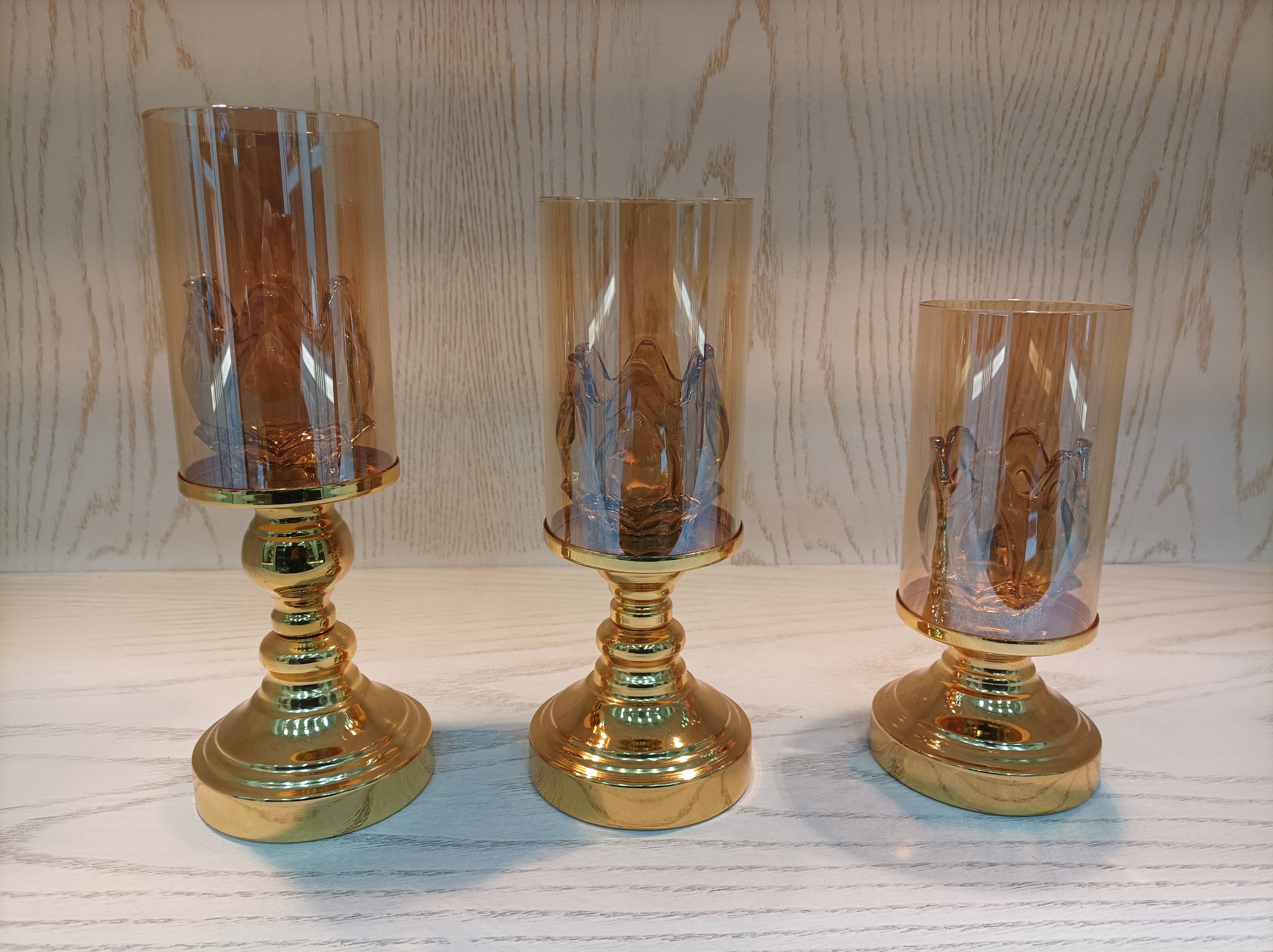 جا شمعی طرح گل کد SH-0025