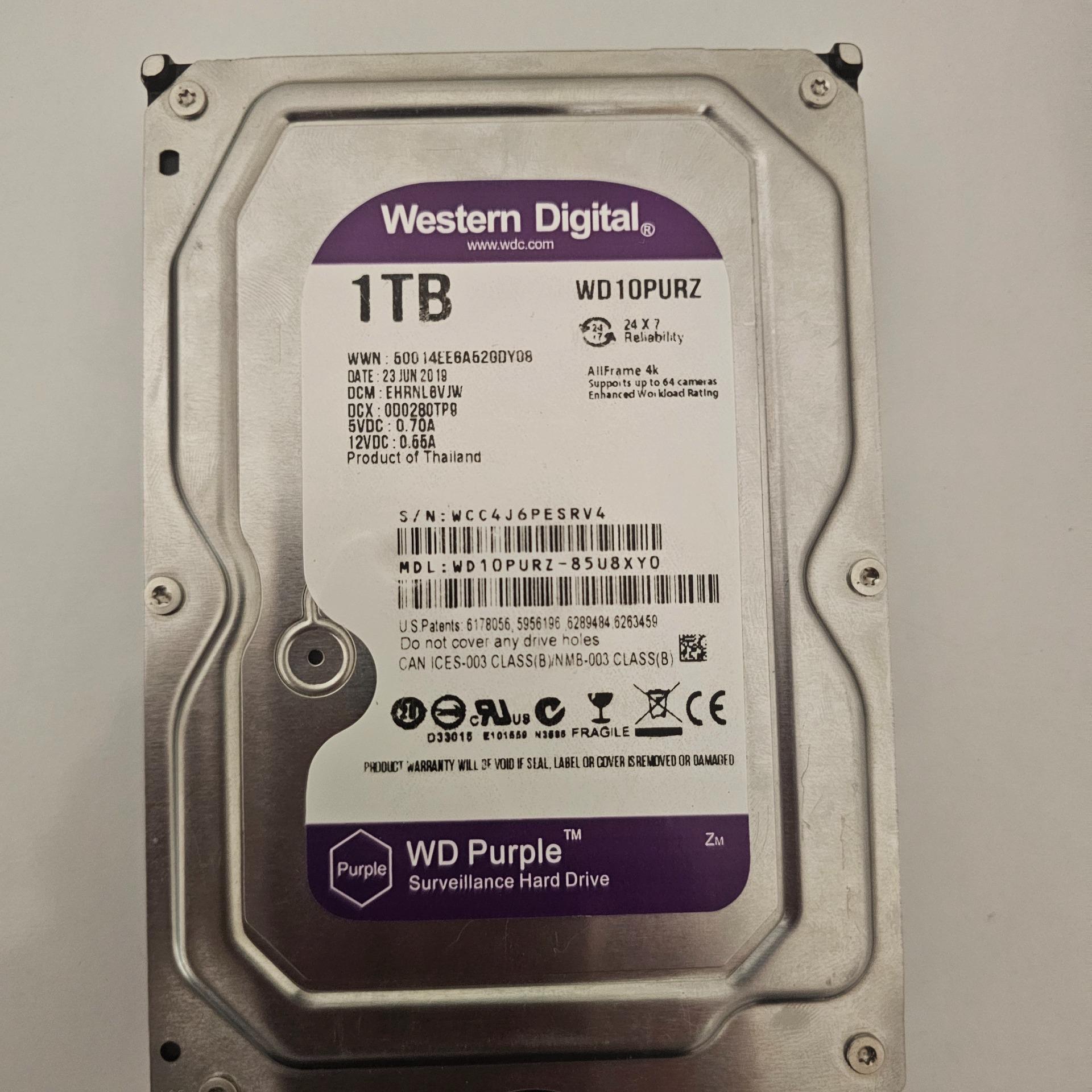 هارد یک ترابایت وسترن دیجیتال