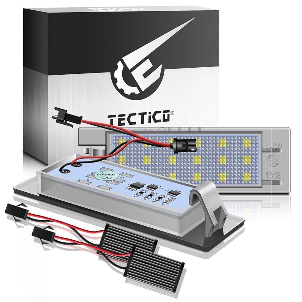 چراغ پلاک خودرو TECTICO