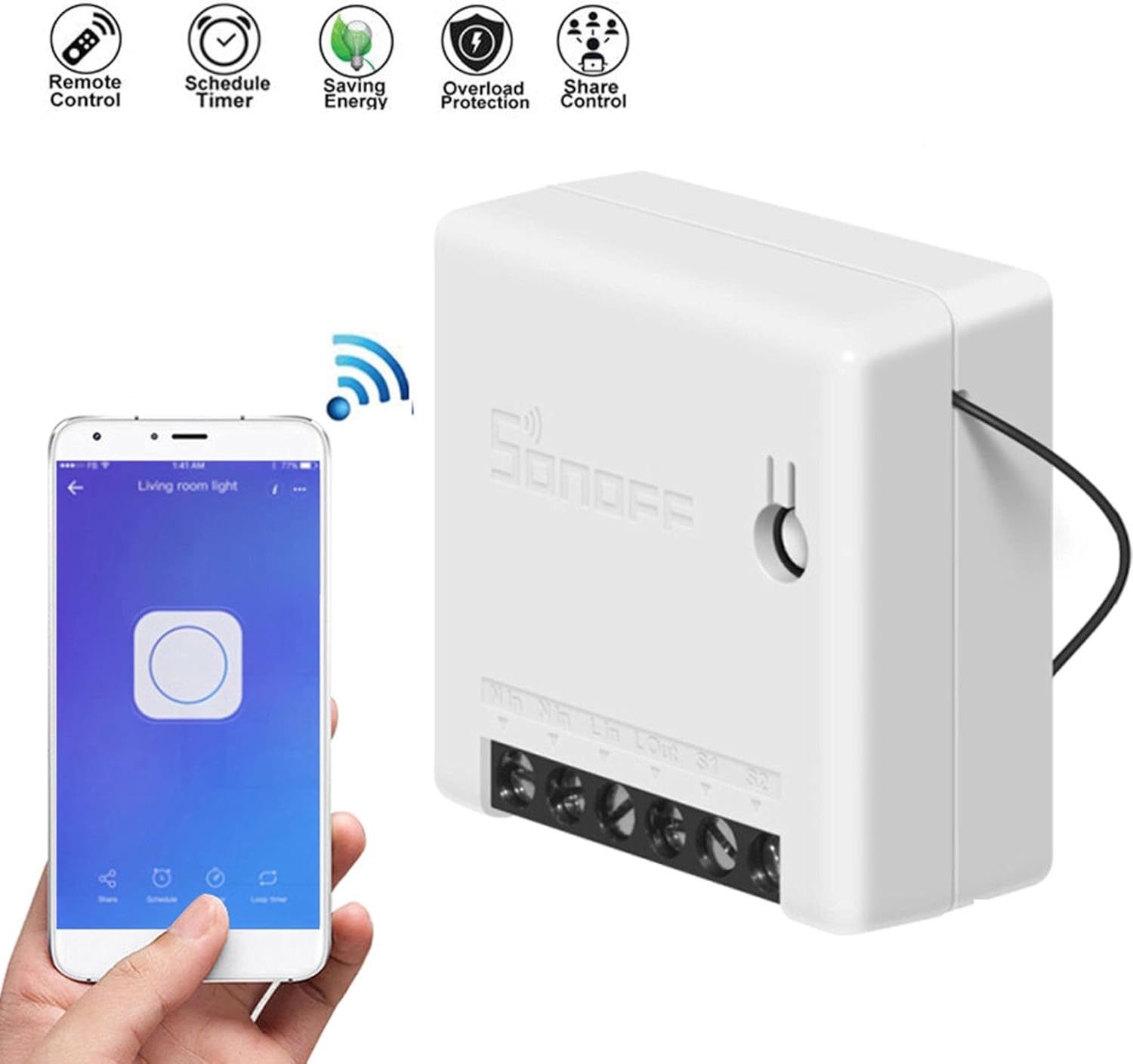 سوئیچ هوشمند Wifi دار برق