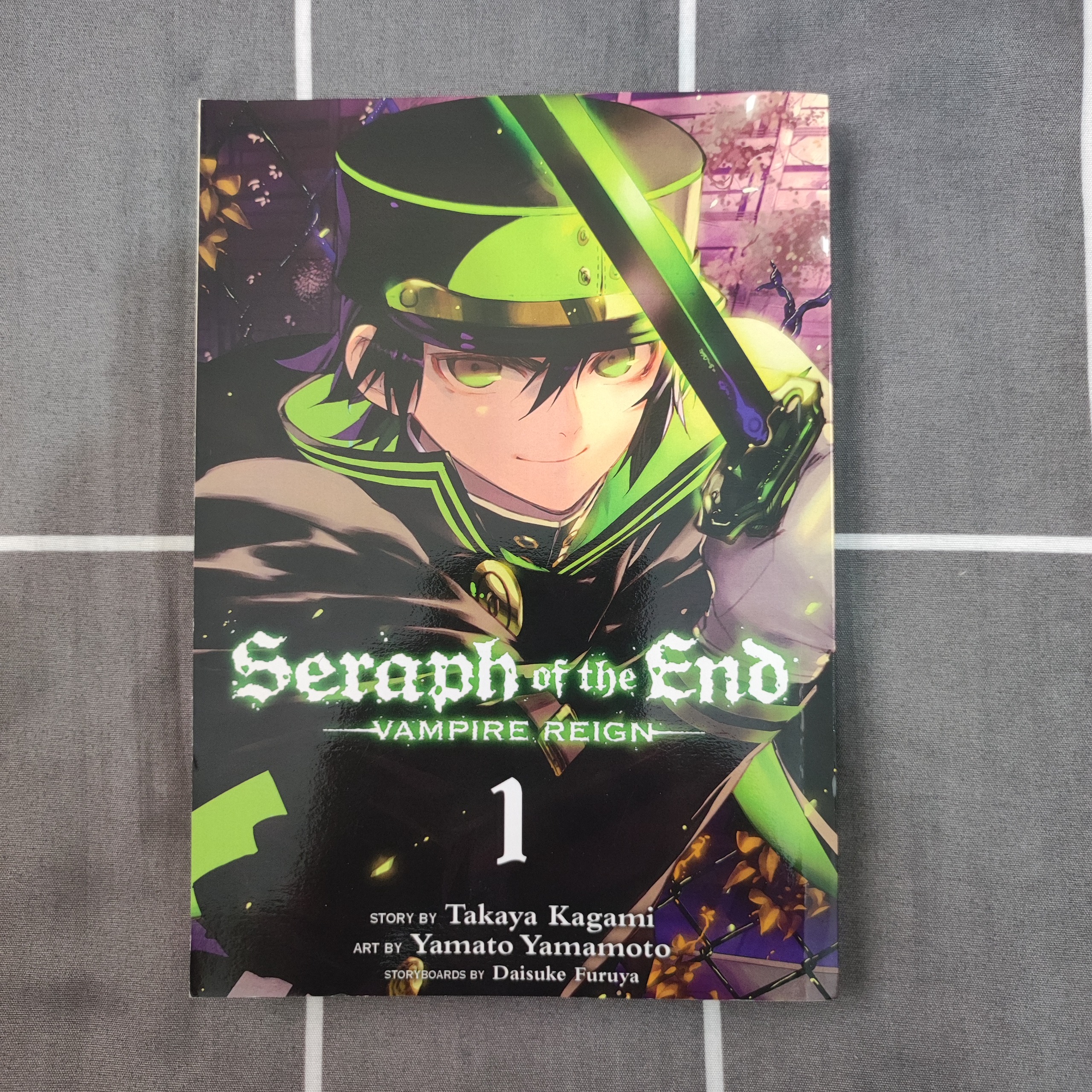 مانگای اسرافیل پایانی 1 - seraph of the end 1