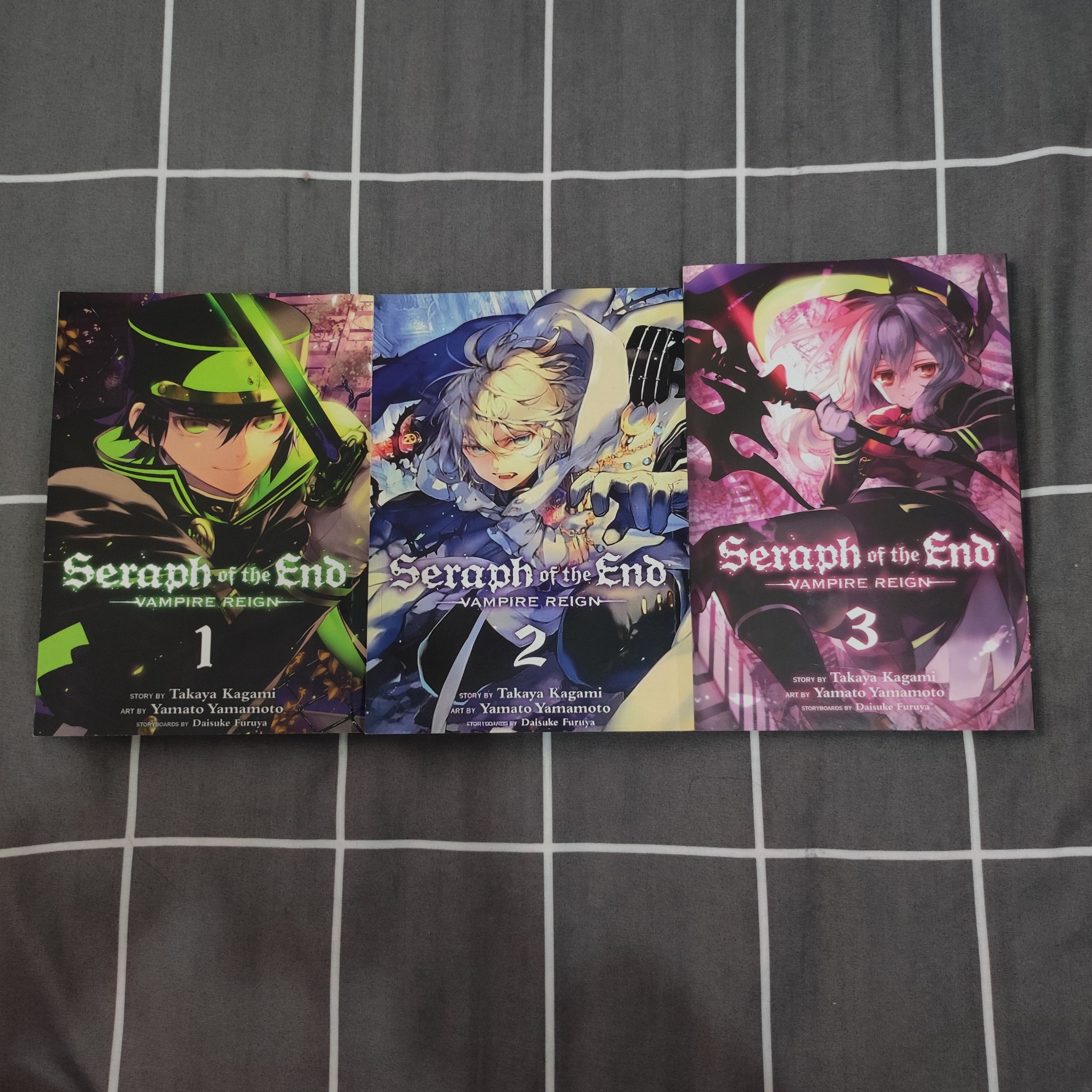 مانگای اسرافیل پایانی 1 تا 3 - seraph of the end