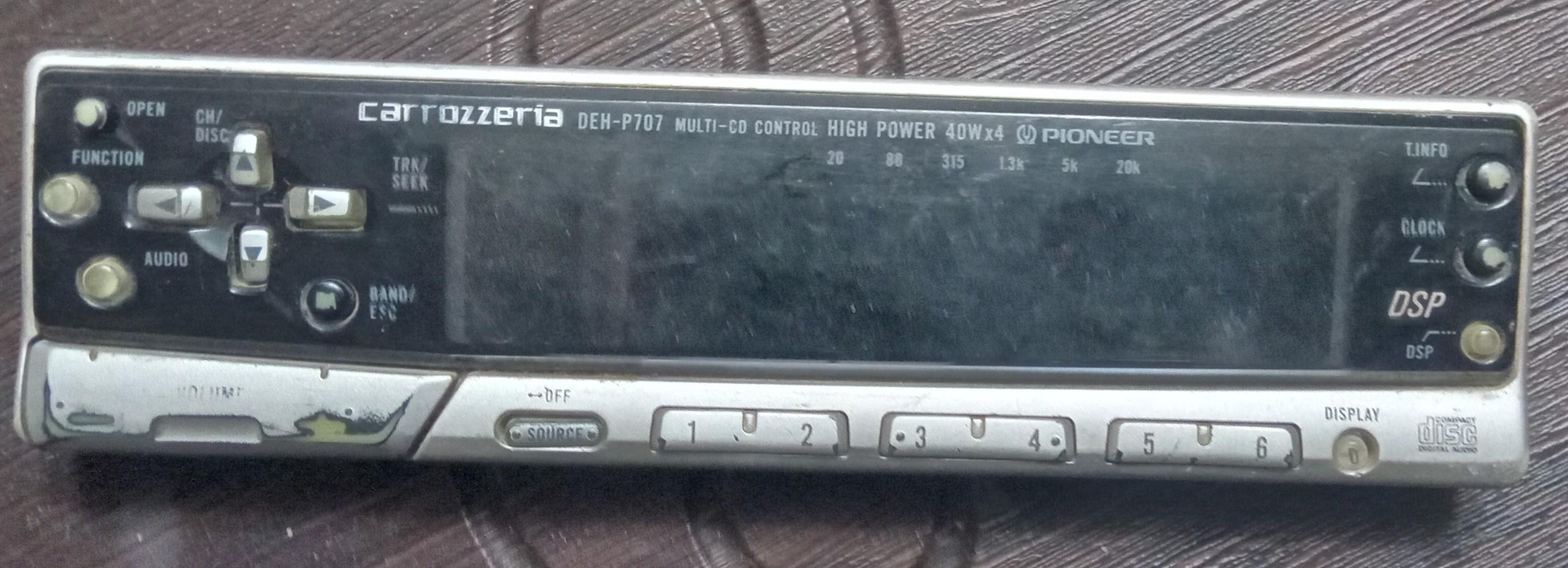 Carrozzeria DeH-P707 40wx4