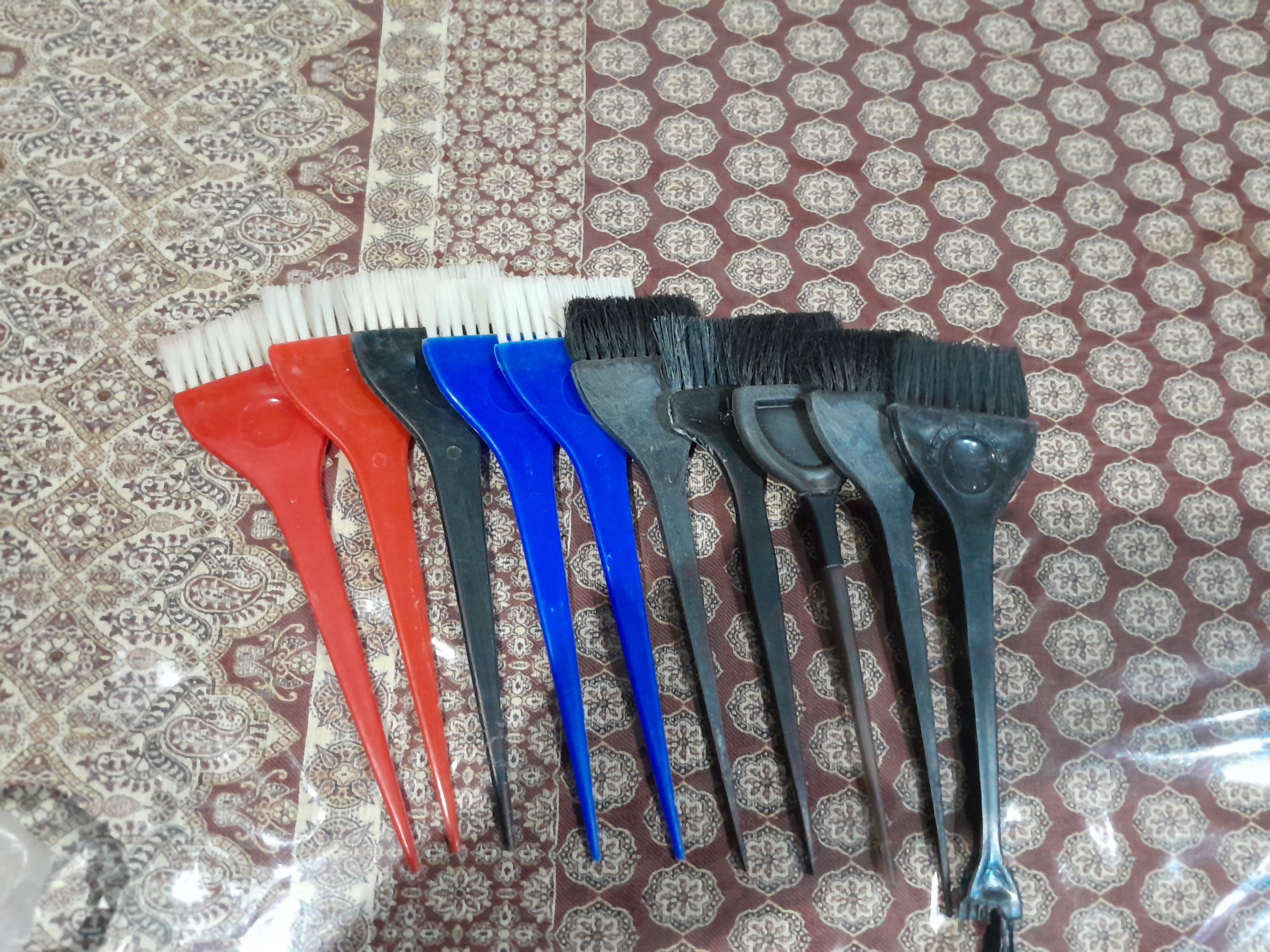 برس رنگ مو 10عدد