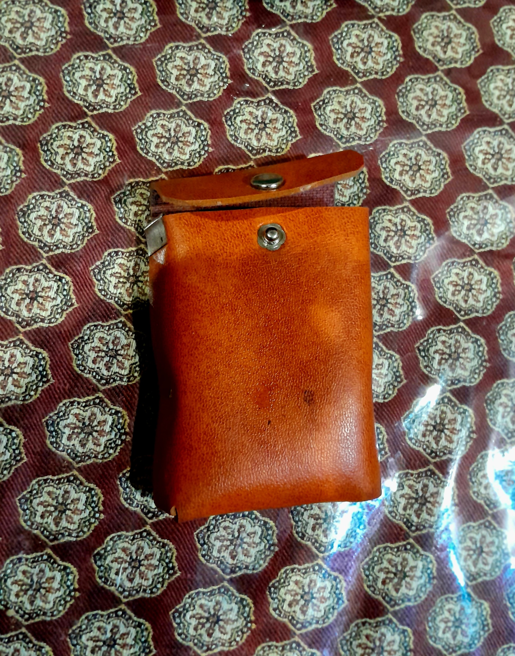 جای سیگاری چرم