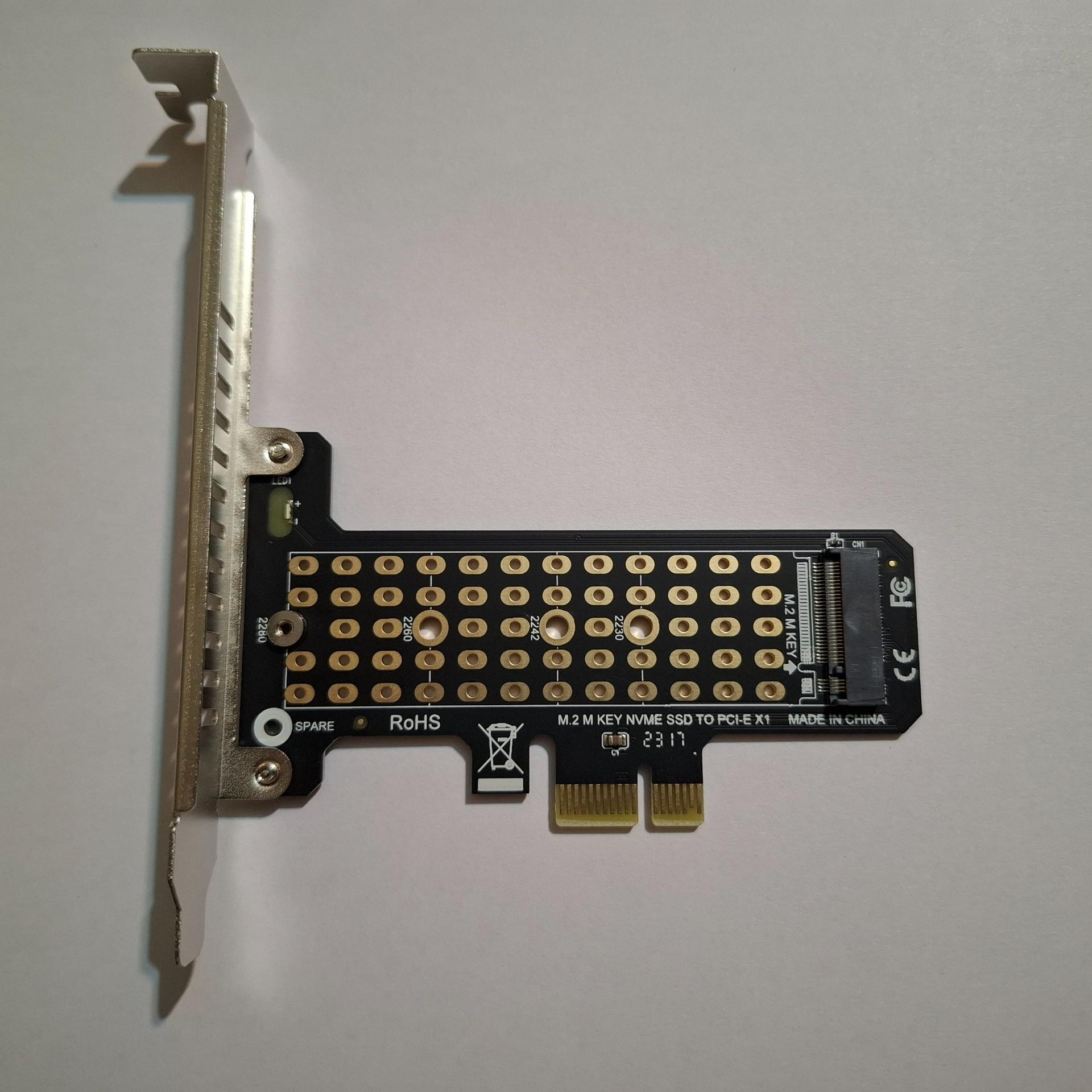تبدیل nvme m2 به pci-e x1 ارسال رایگان