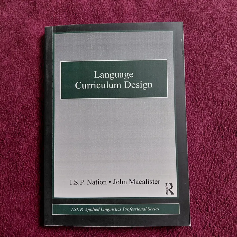 کتاب Language Curriculum Design