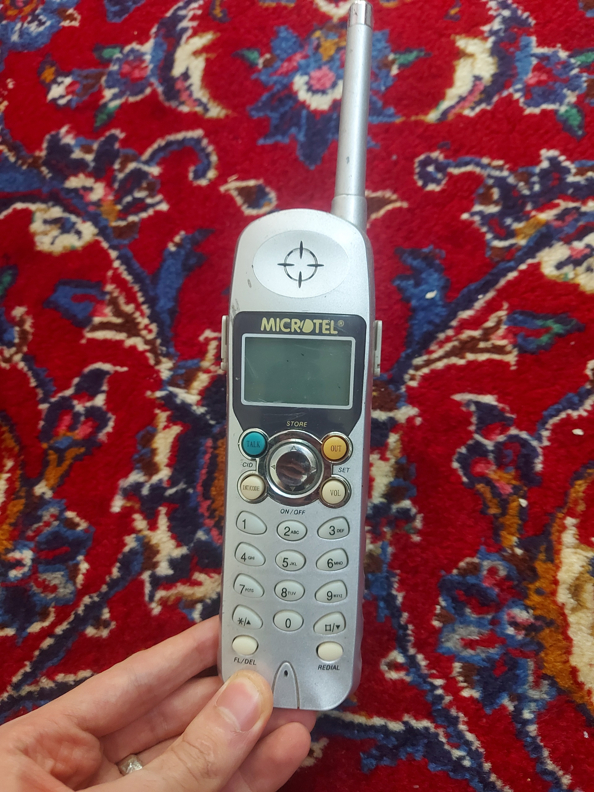 گوشی تلفن بیسیم میکروتل