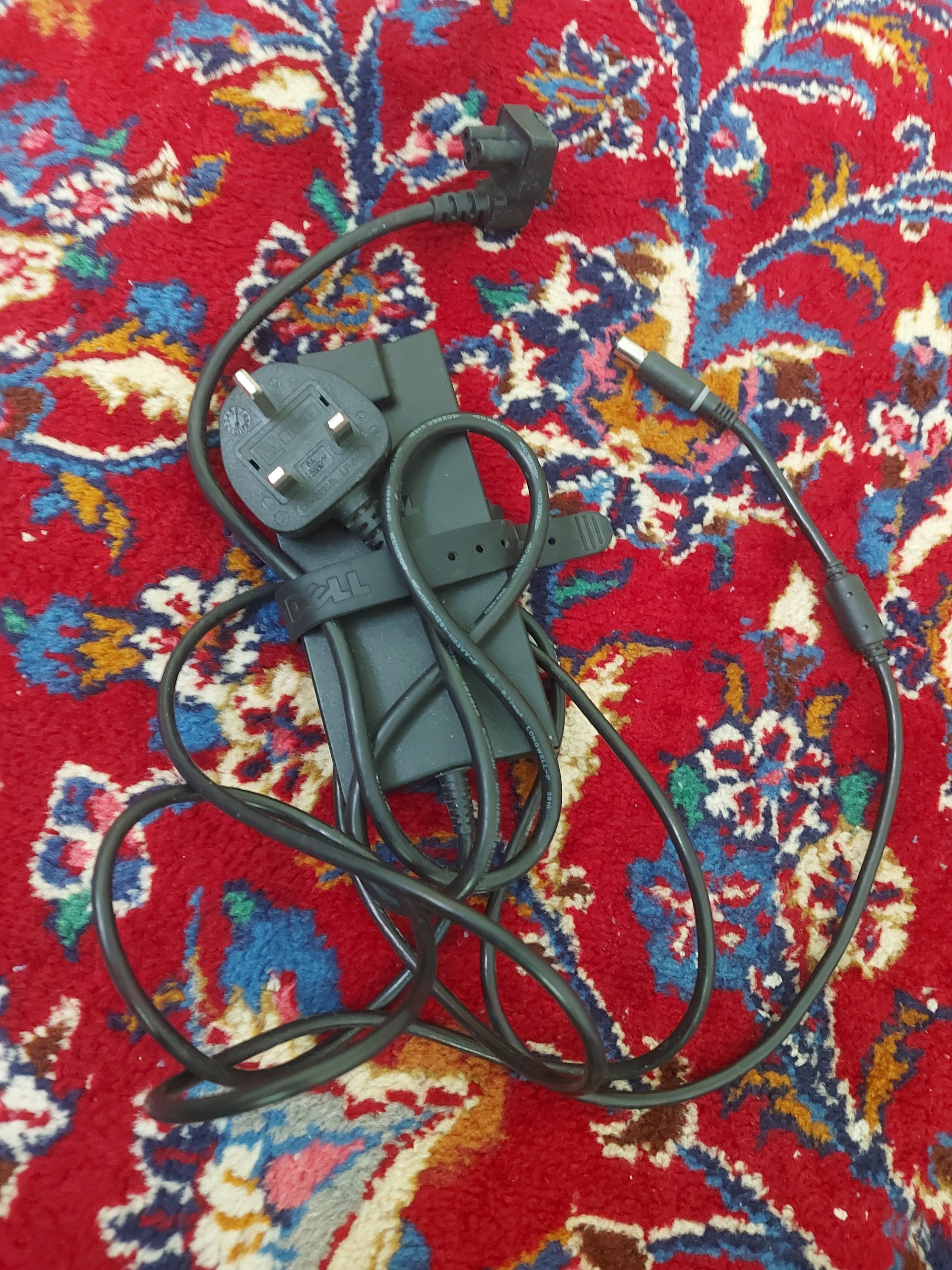 شارژر کامل اوجینال لپ تاپ دل