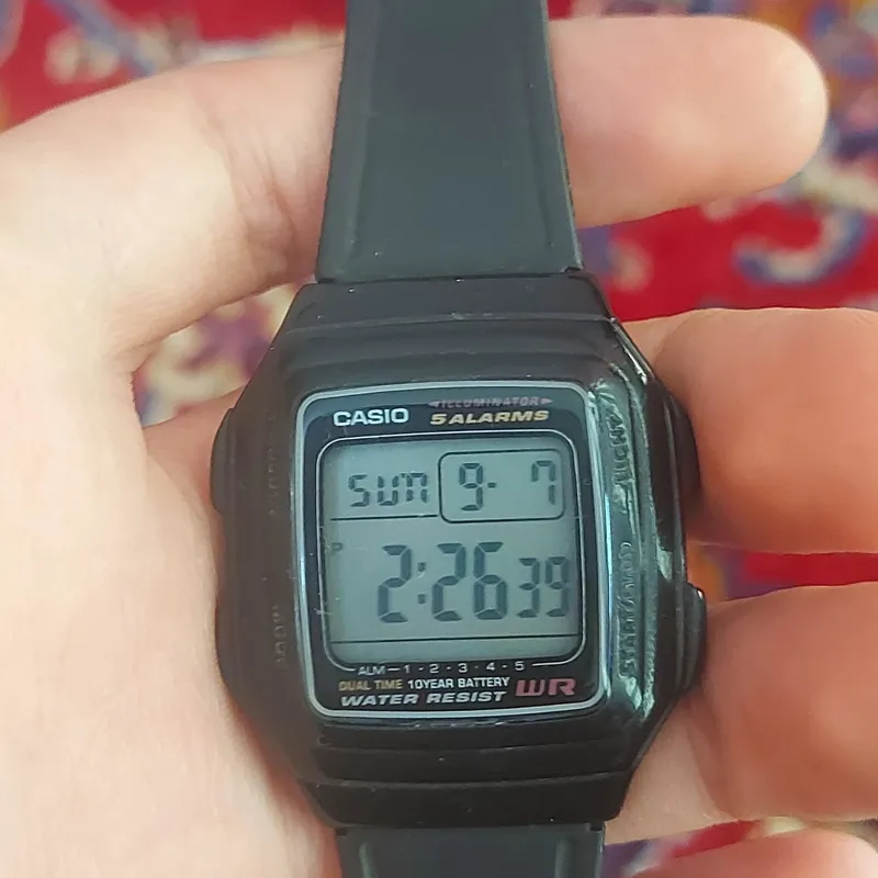 کاسیو دیجیتال اصلی و کمیاب