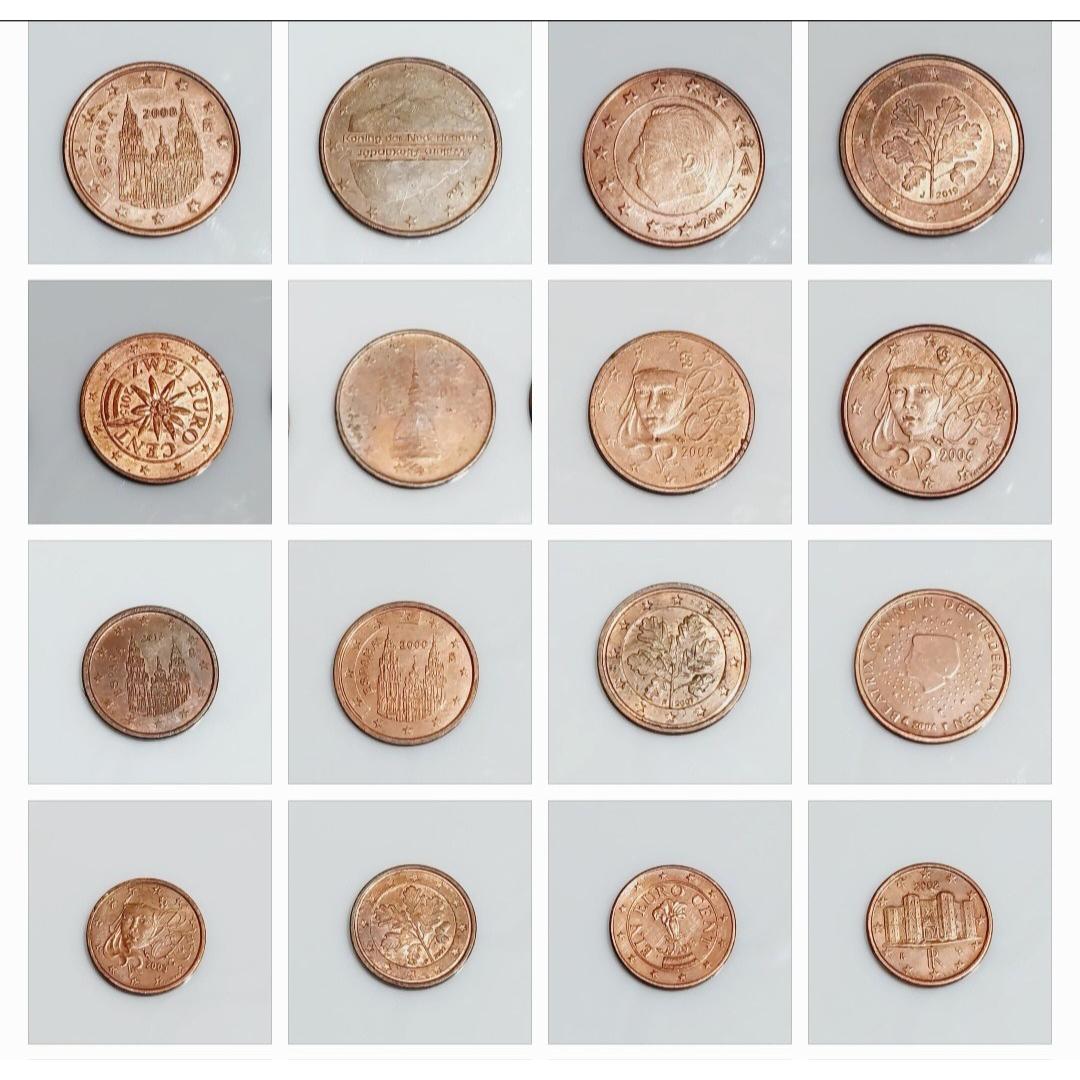ست سکه اروپا 16 سکه کمیاب