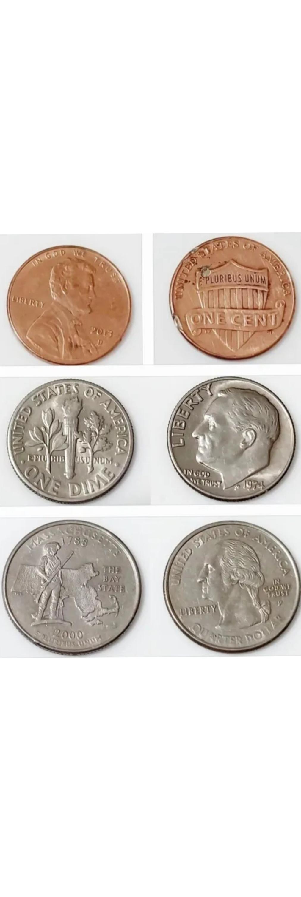 سکه ست آمریکا 3 عدد کمیاب