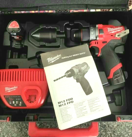 دریل شارژی میلواکی فیول مدل M12FDD-202X