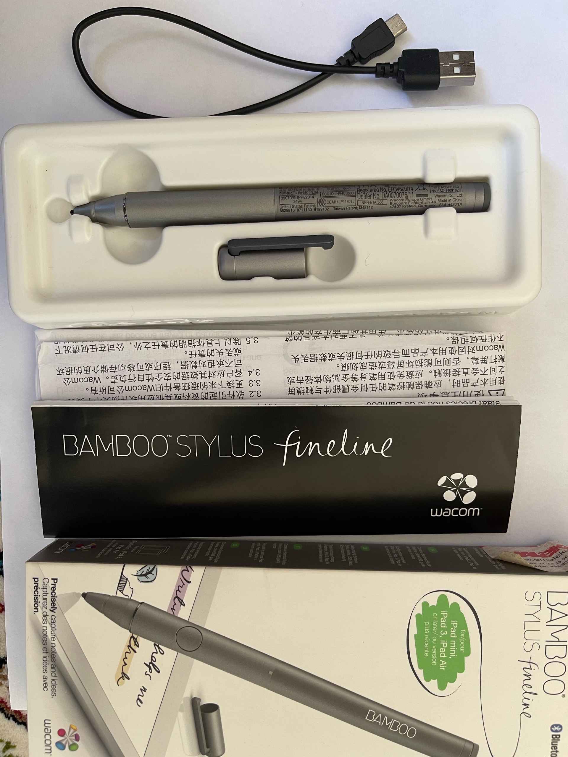 قلم bamboo fineline