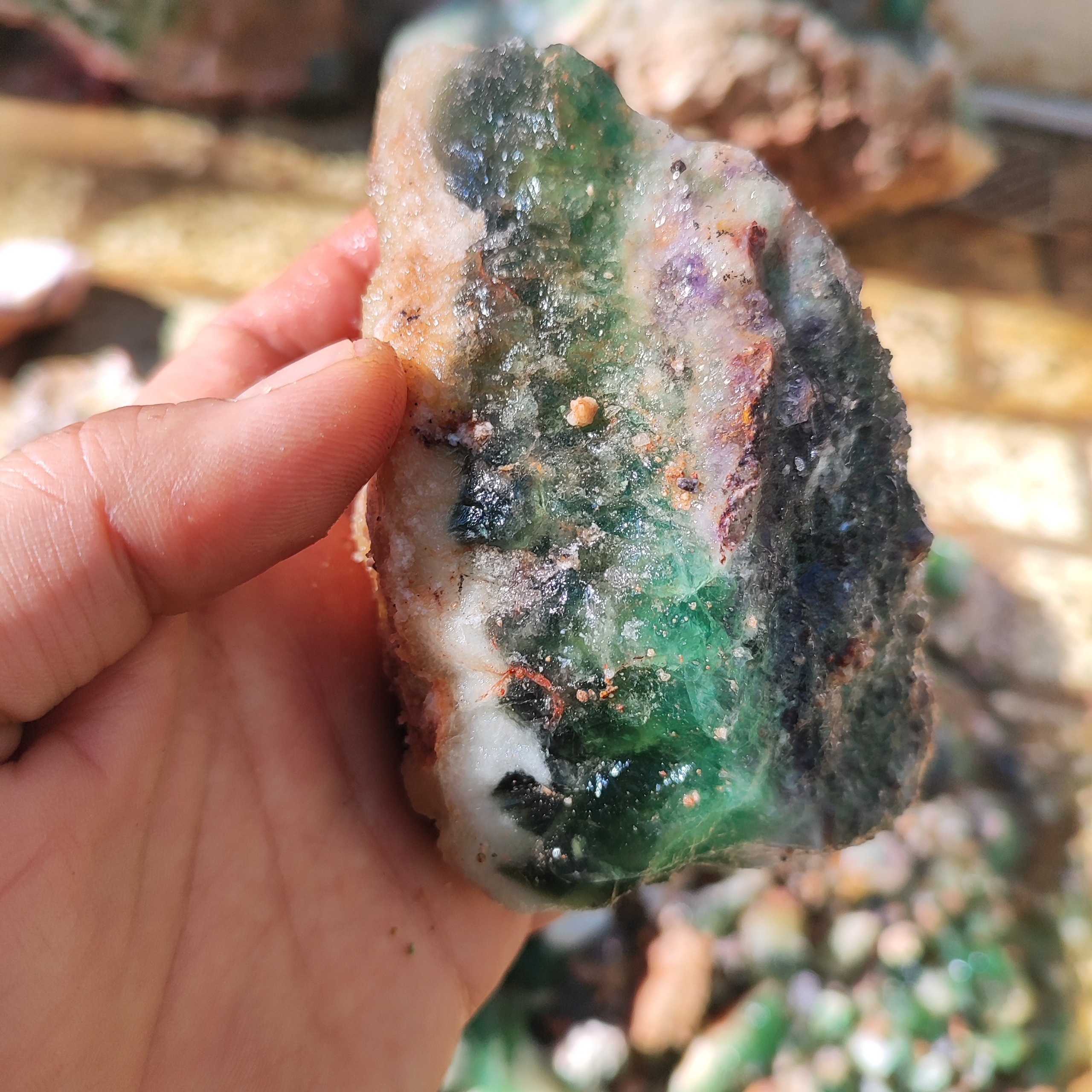 فلوریت فلورین درشت اکثراً درشت پک 5 کیلو