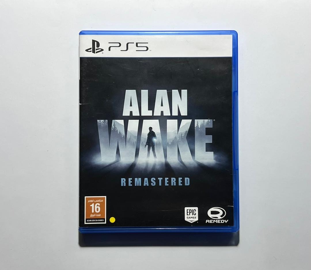 Alan Wake Remastered PS5 تمیز آرشیوی نایاب