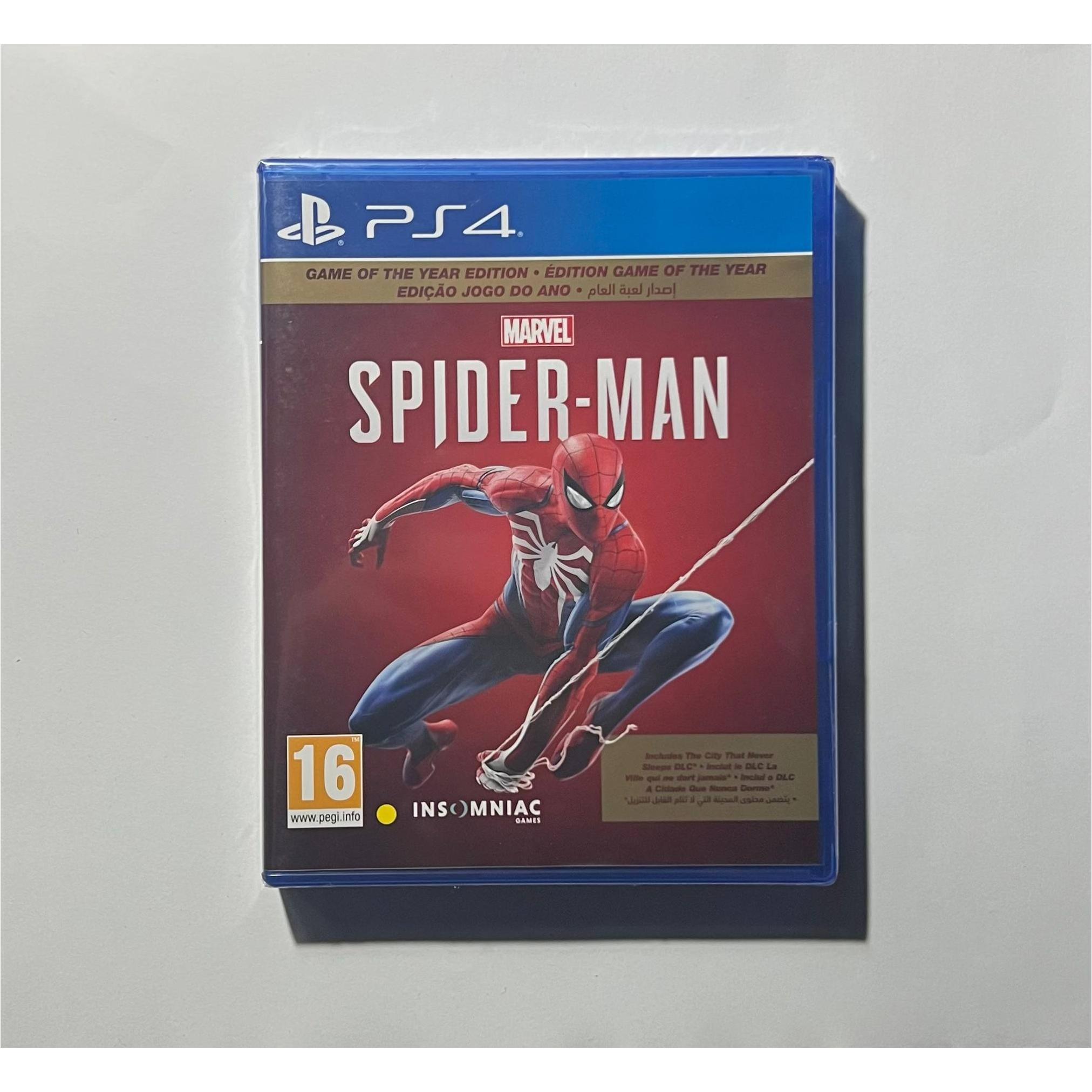 Spider man PS4 Goty در حد آکبندی بدون خال