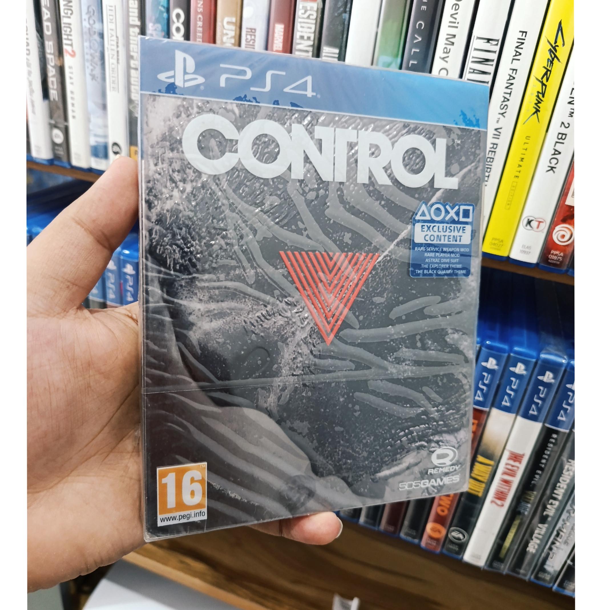 Control steelbook ps4 پلمپ کمیاب ارشیوی