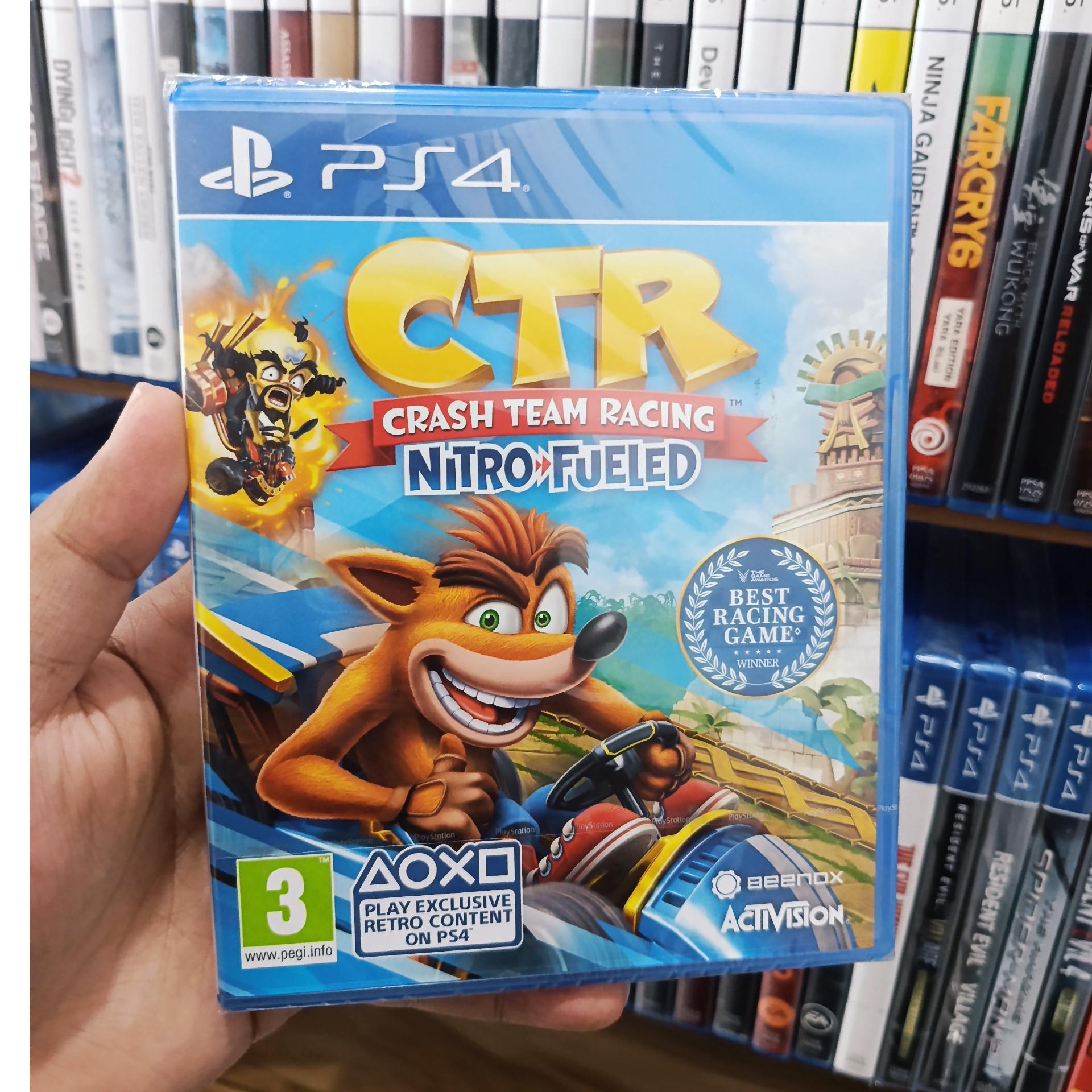 Crash CTR PS4 پلمپ