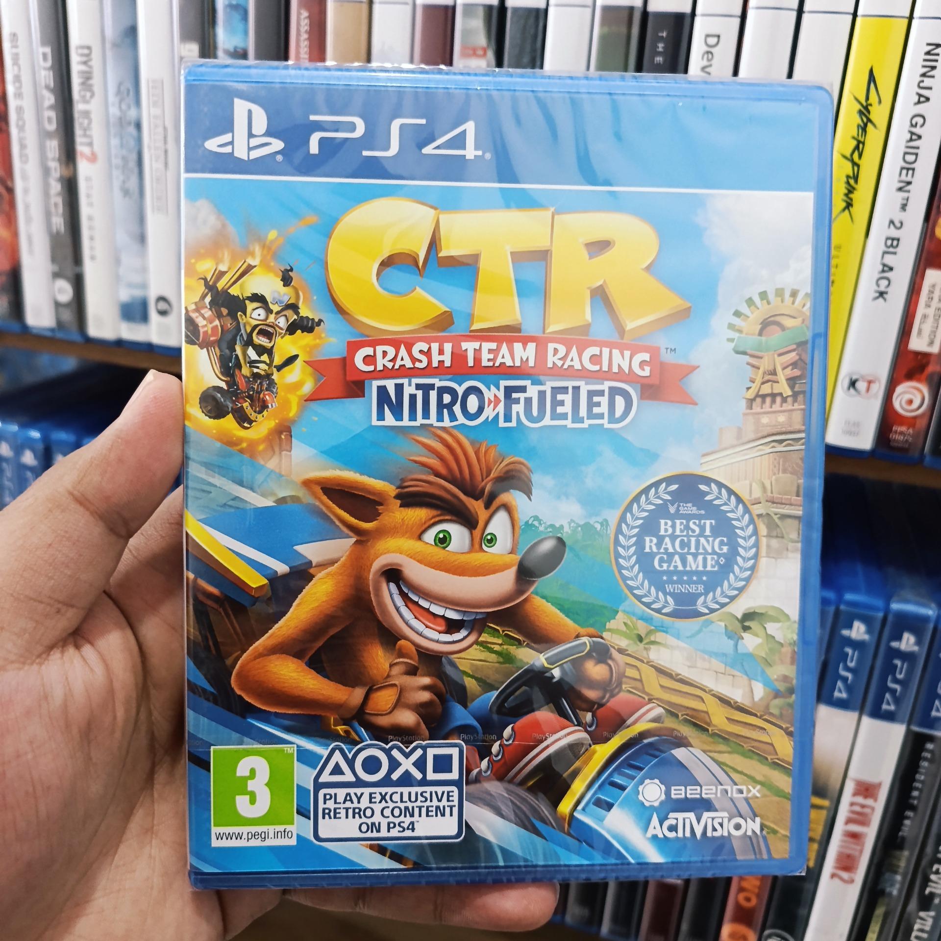 Crash CTR ps4 پلمپ